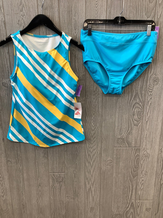 Blue Swimsuit 2pc Clothes Mentor, Size M