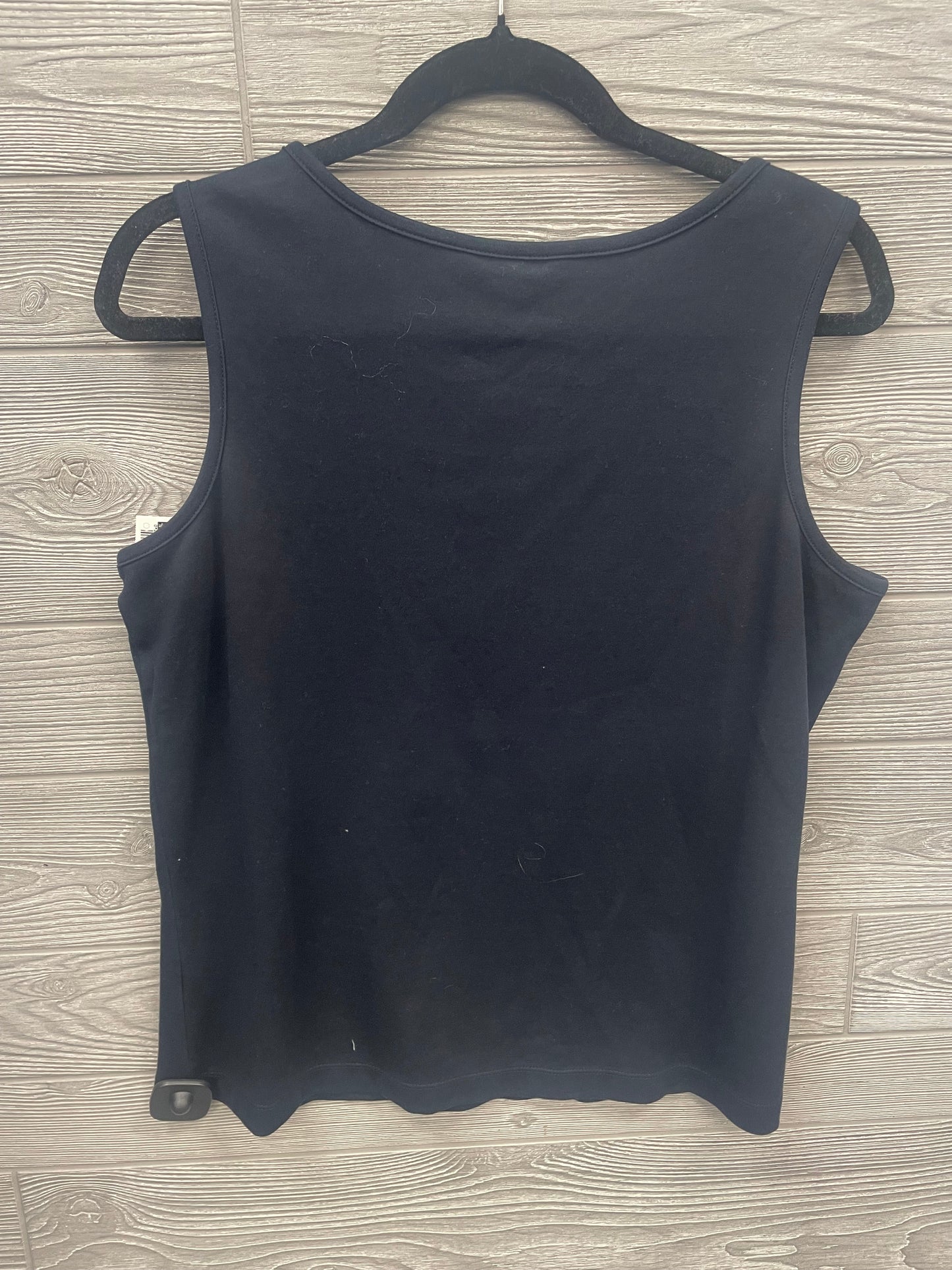 Black Tank Top Lands End, Size L