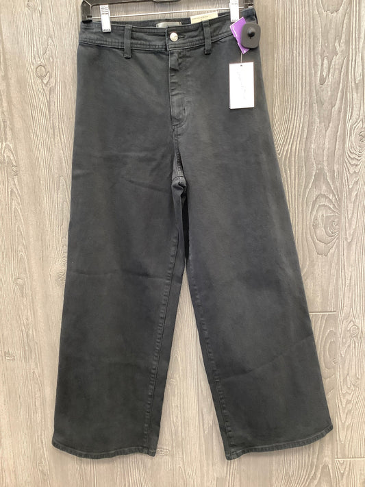 Black Denim Jeans Wide Leg Universal Thread, Size 6