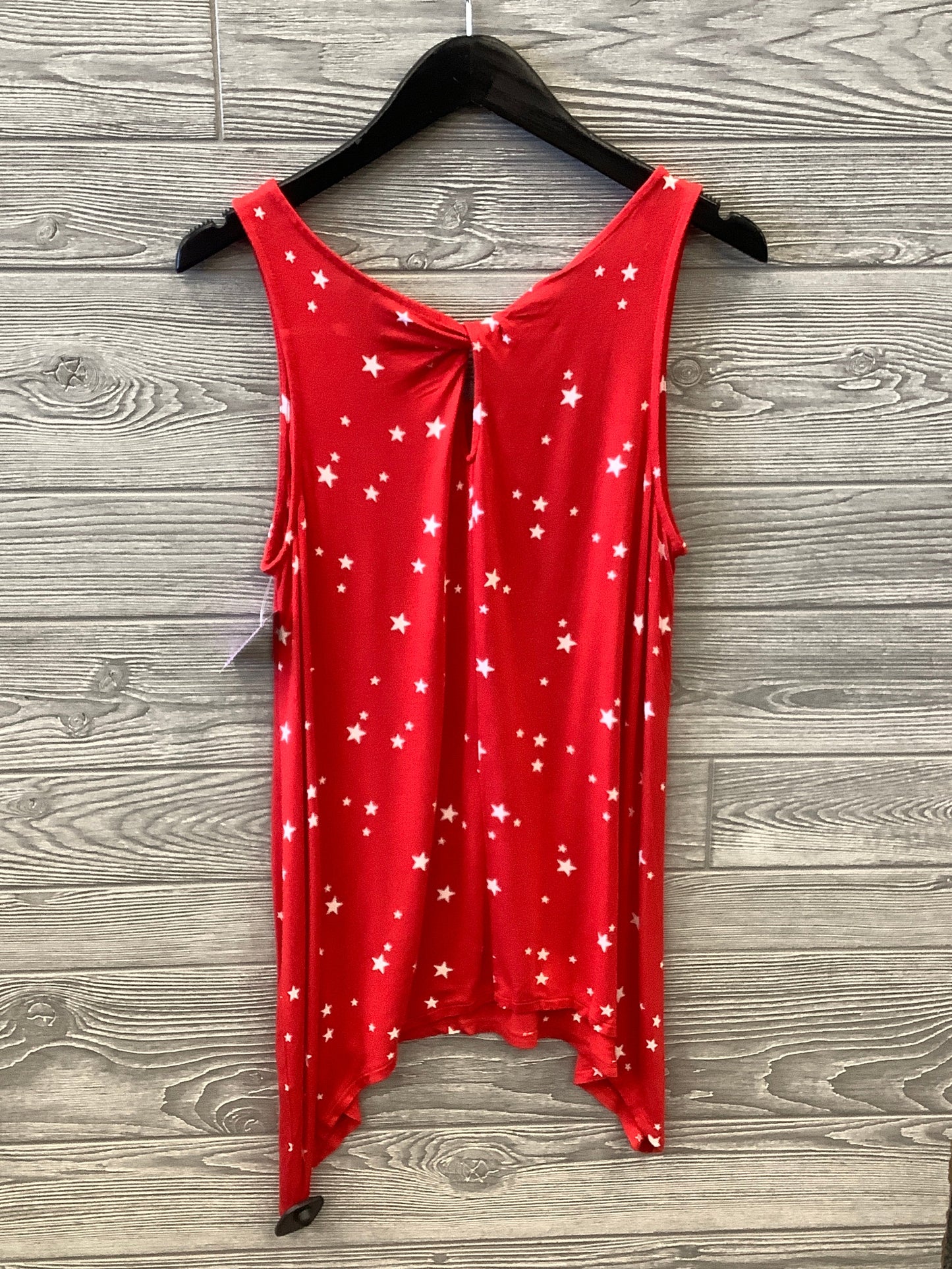 Red Top Sleeveless Apt 9, Size L
