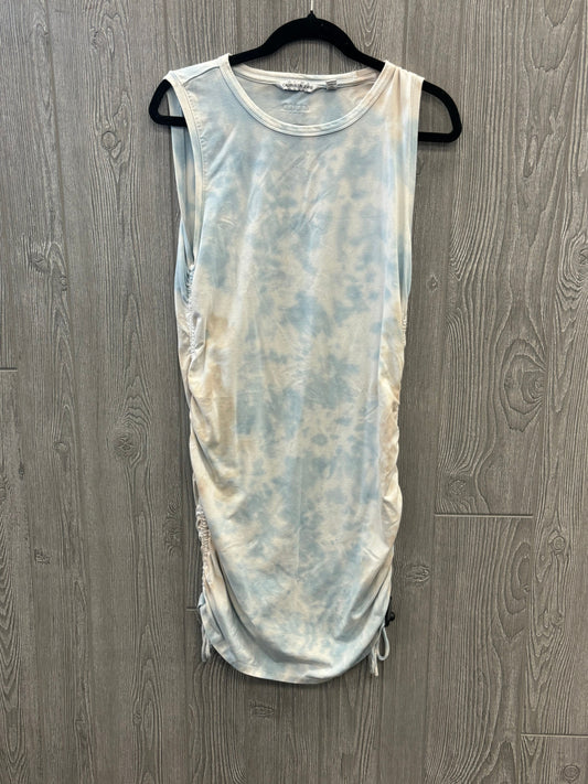 Tie Dye Print Dress Casual Midi Calvin Klein, Size L