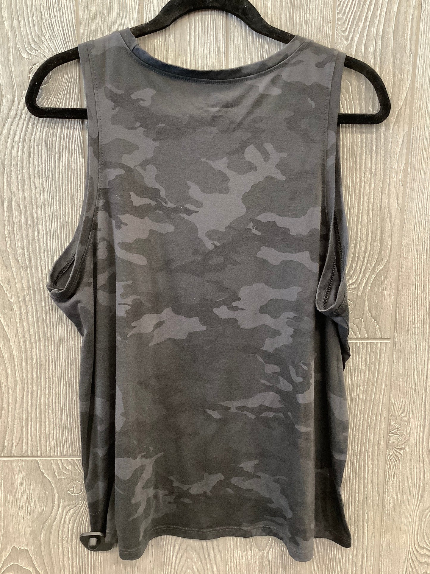 Athletic Tank Top By Athletic Works In Grey, Size: Xl