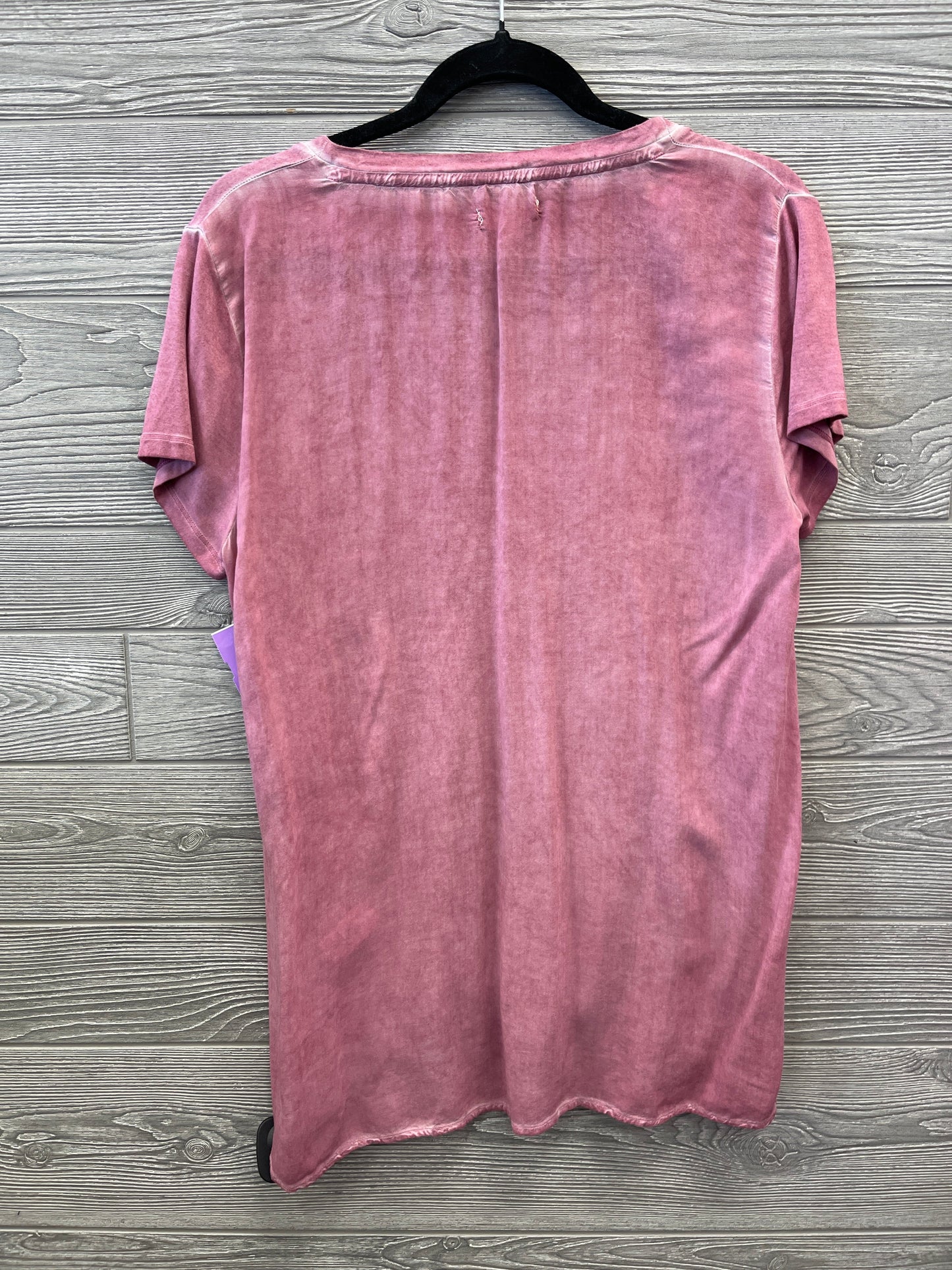 Top Short Sleeve By Cupio In Pink, Size: S