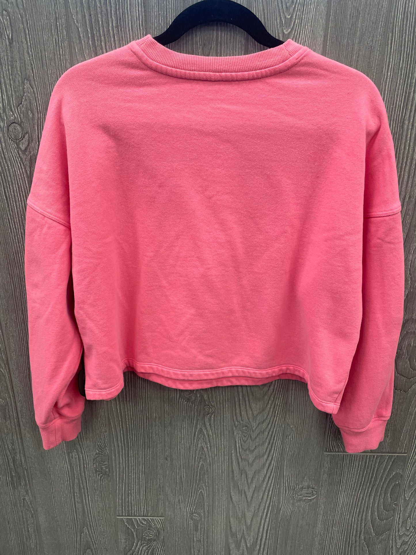 Pink Athletic Sweatshirt Crewneck Calvin Klein Performance, Size S