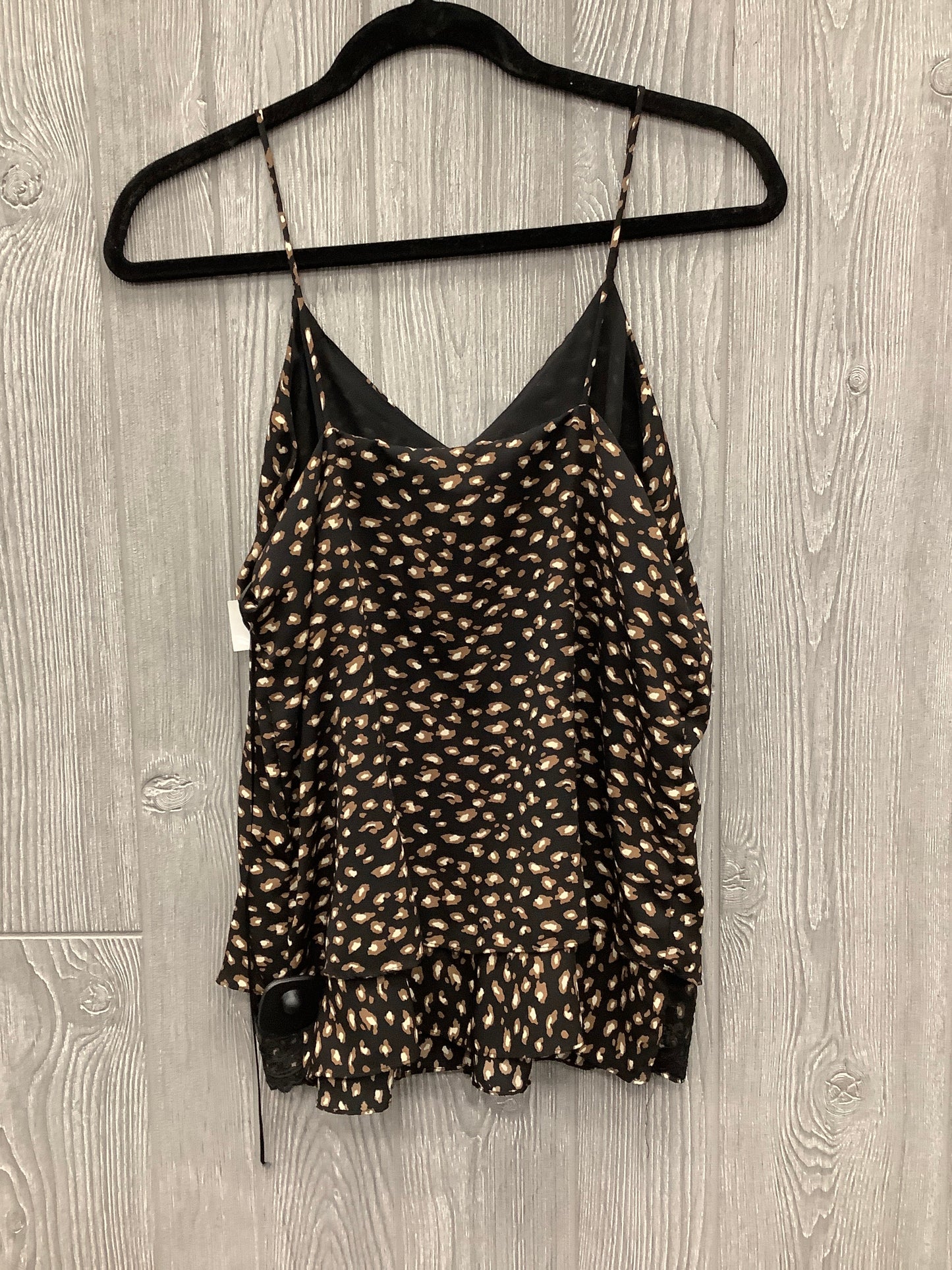 Top Sleeveless By Maurices In Black, Size: M