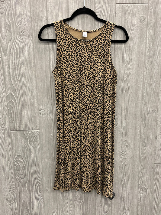 Dress Casual Midi By Old Navy In Animal Print, Size: M