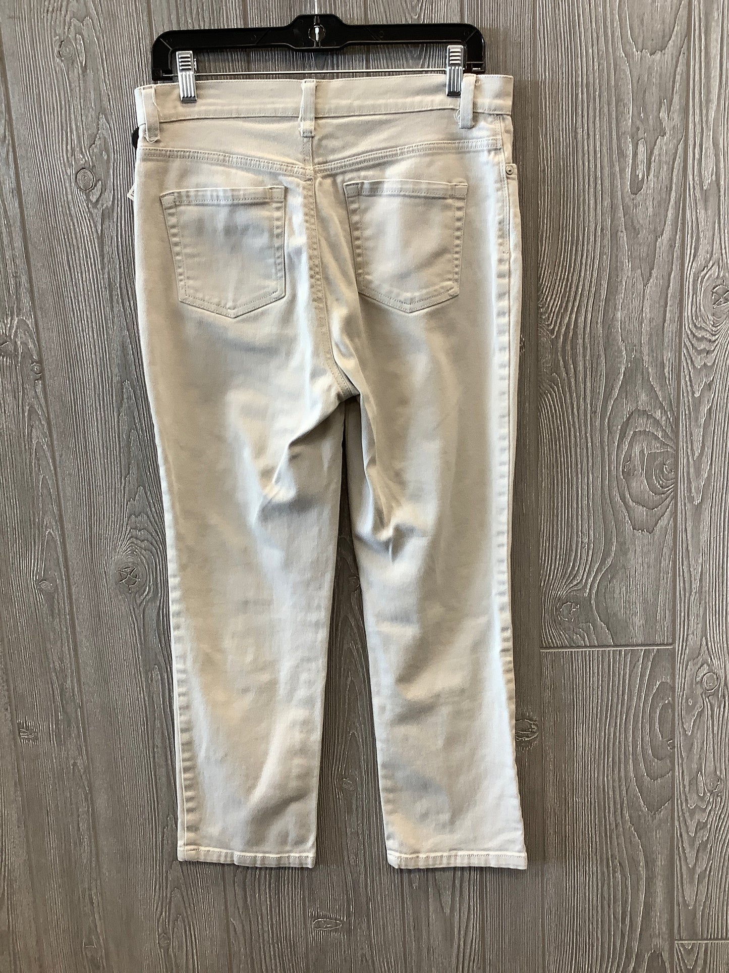 Grey Pants Cropped Gloria Vanderbilt, Size 10petite