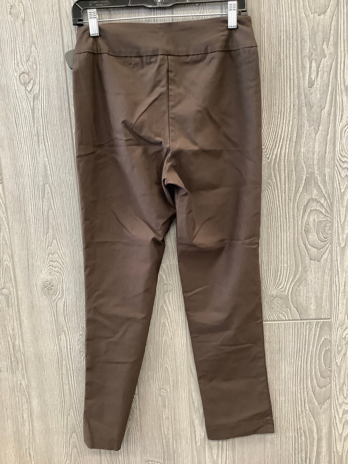Brown Pants Dress Clothes Mentor, Size 8
