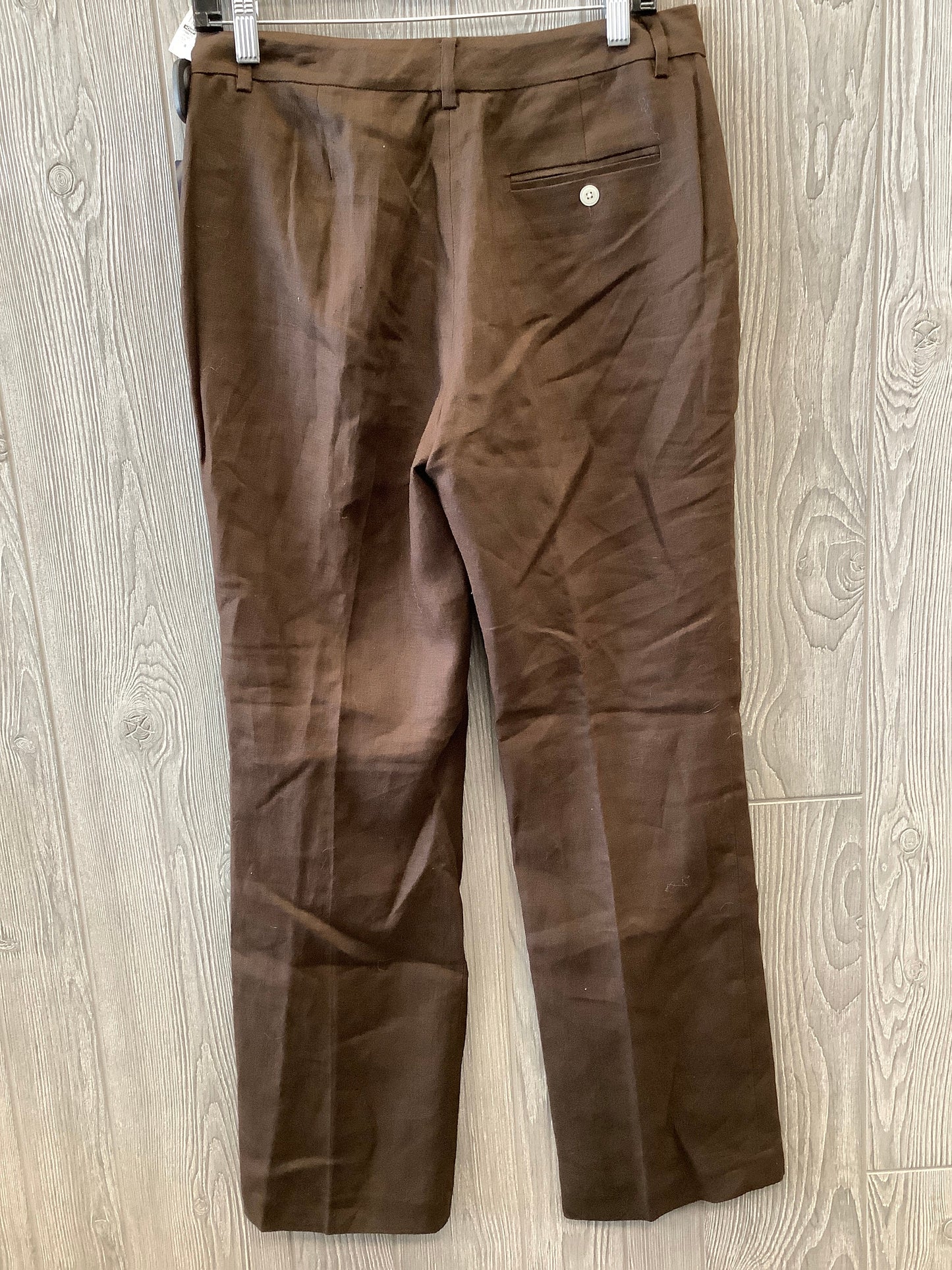 Brown Pants Dress Chaps, Size 8