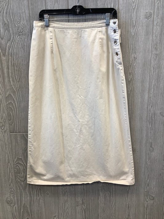 Skirt Maxi By Christopher And Banks In Tan, Size: 12