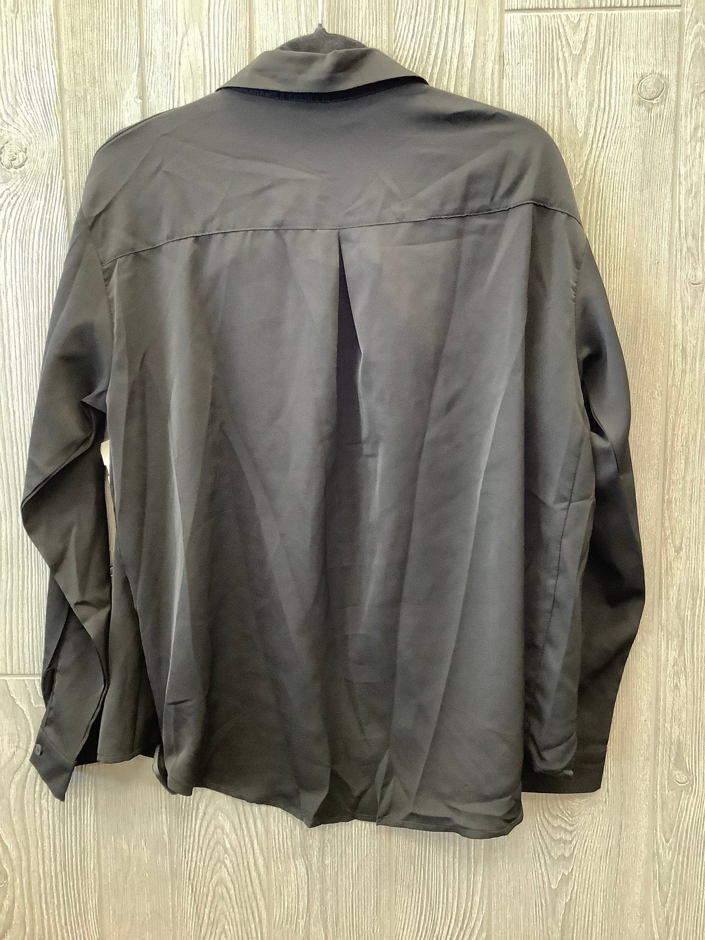 Black Top Long Sleeve Clothes Mentor, Size S