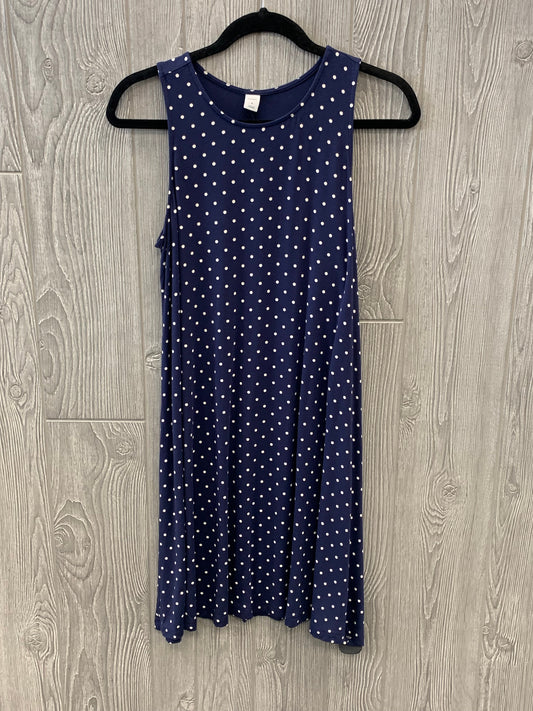 Blue Dress Casual Short Old Navy, Size M