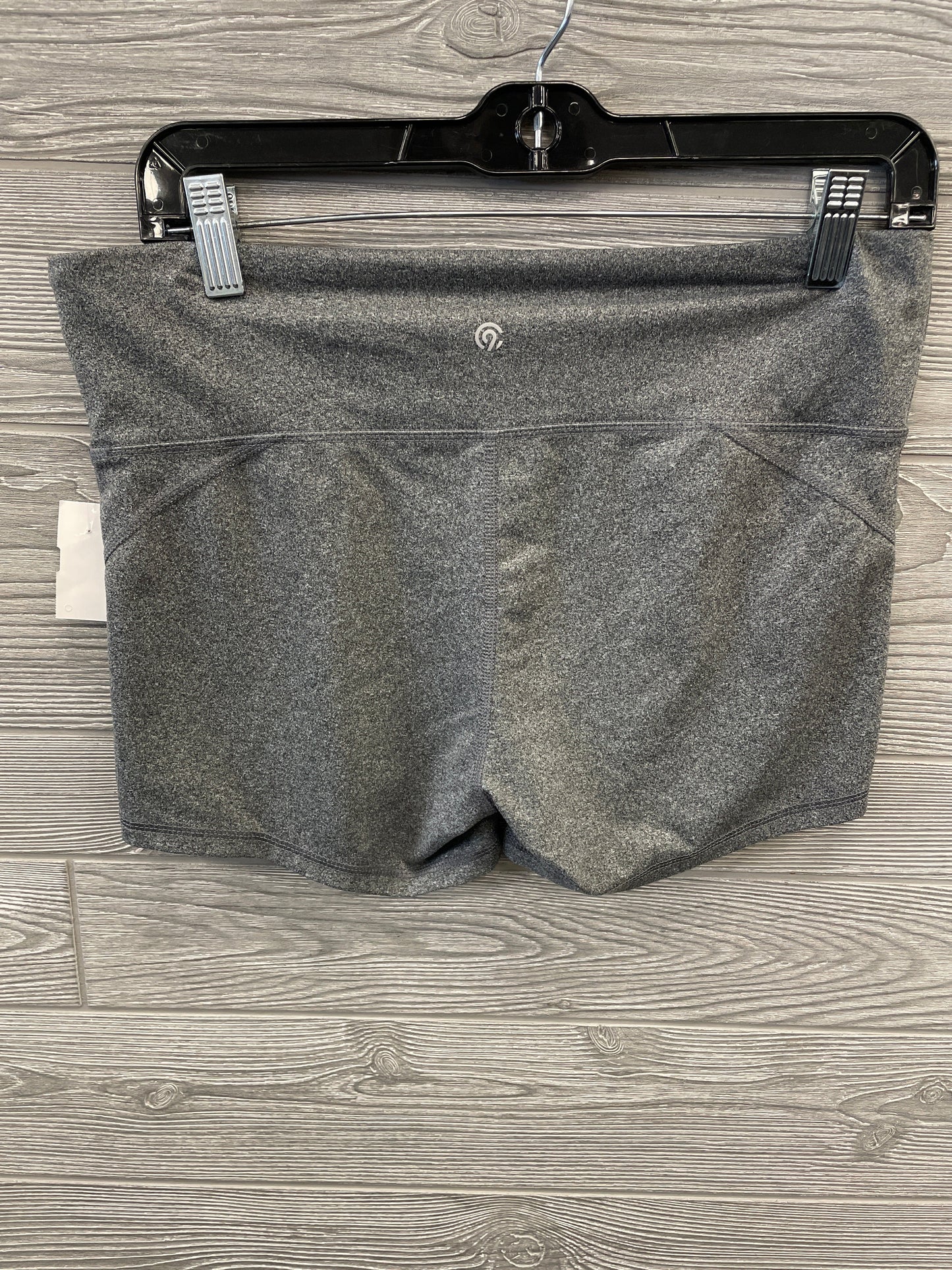 Athletic Shorts By Champion In Grey, Size: L