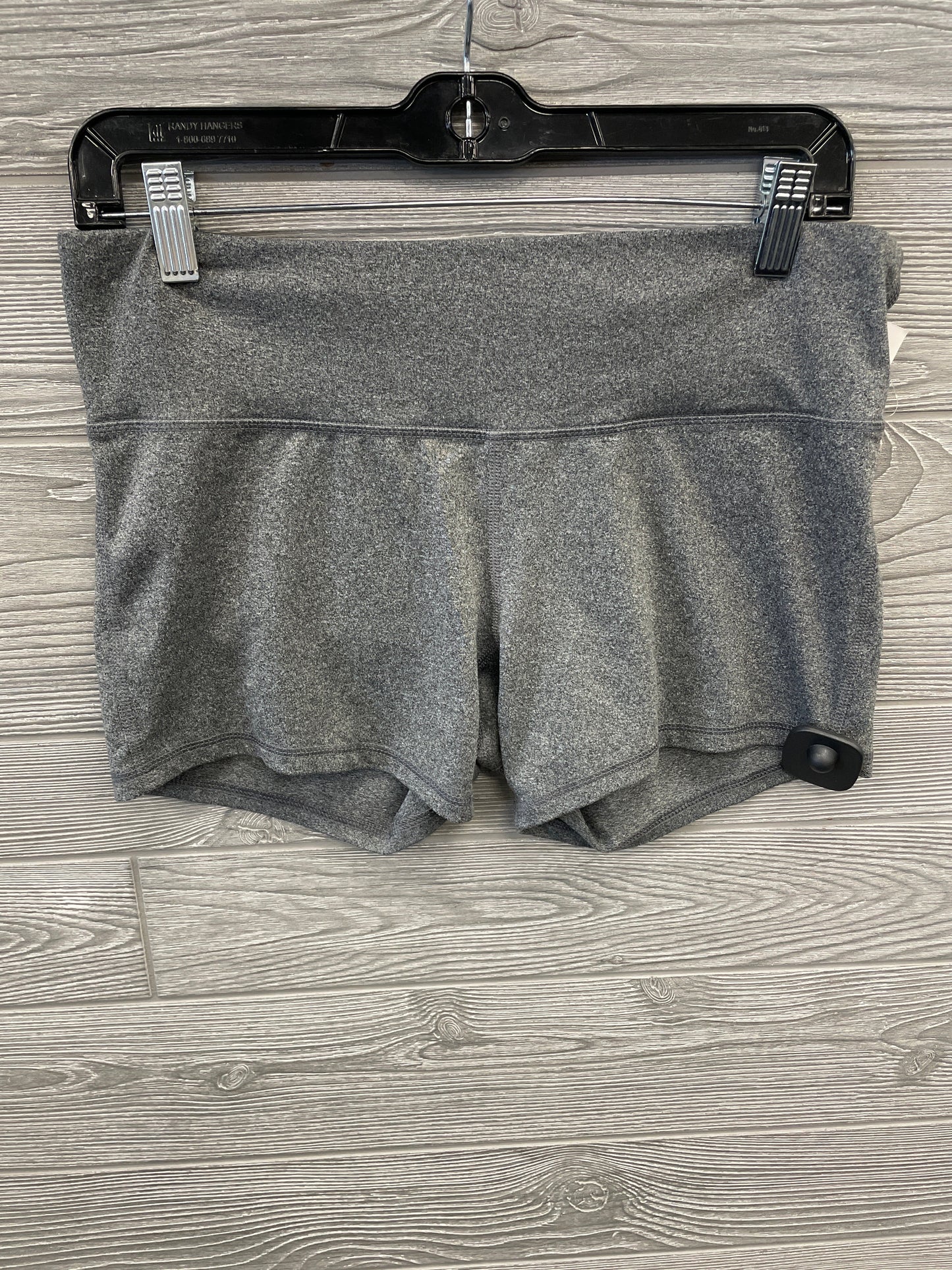 Athletic Shorts By Champion In Grey, Size: L