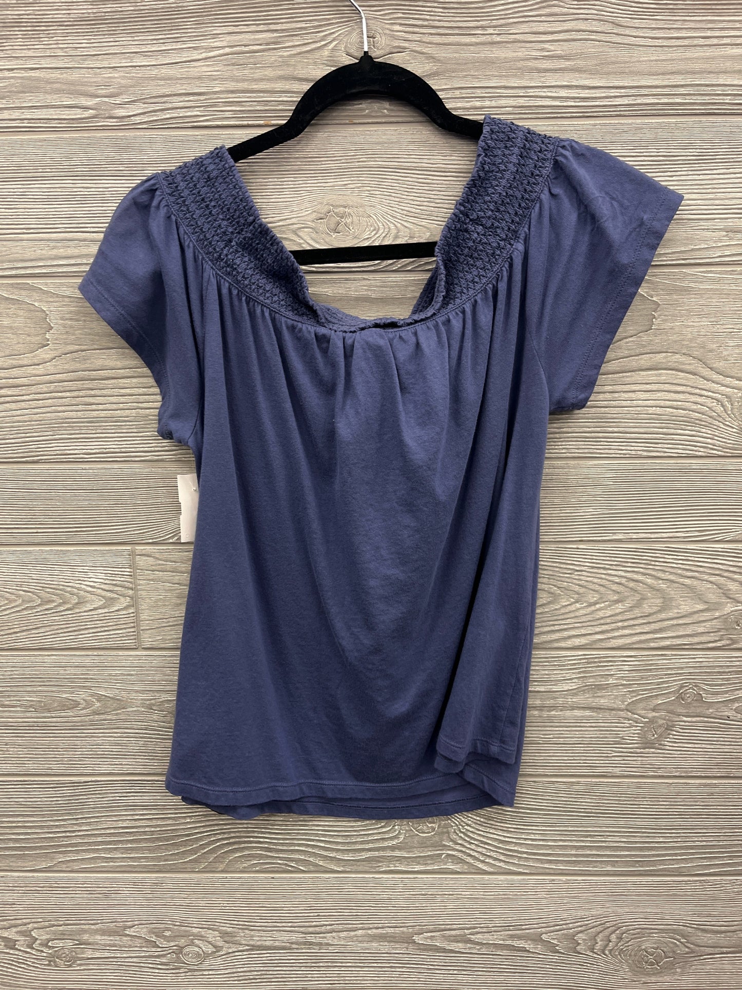 Top Short Sleeve By Old Navy In Blue, Size: M