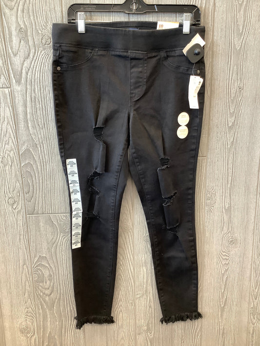 Black Denim Jeans Jeggings Old Navy, Size 10