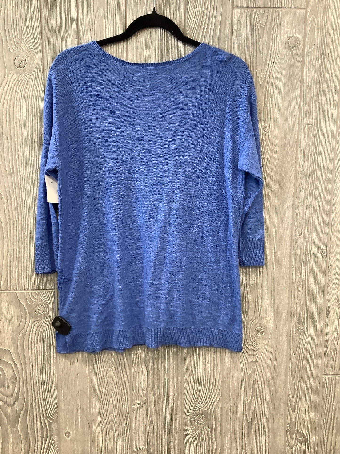 Blue Top Long Sleeve Chicos, Size S