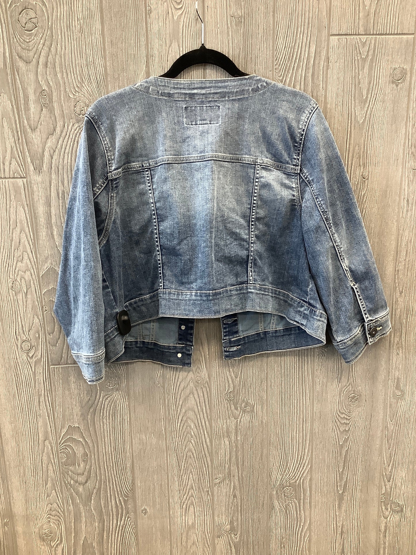 Blue Denim Jacket Denim Torrid, Size 2x