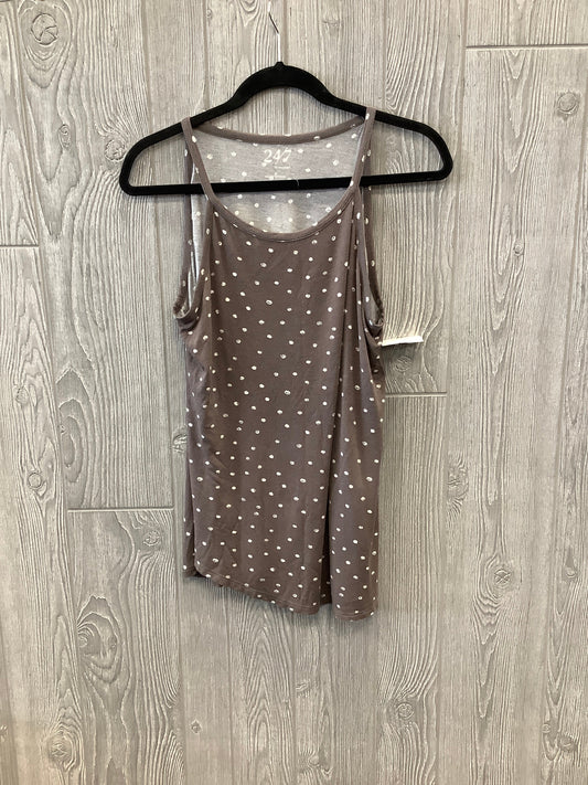 Grey Top Sleeveless Maurices, Size M