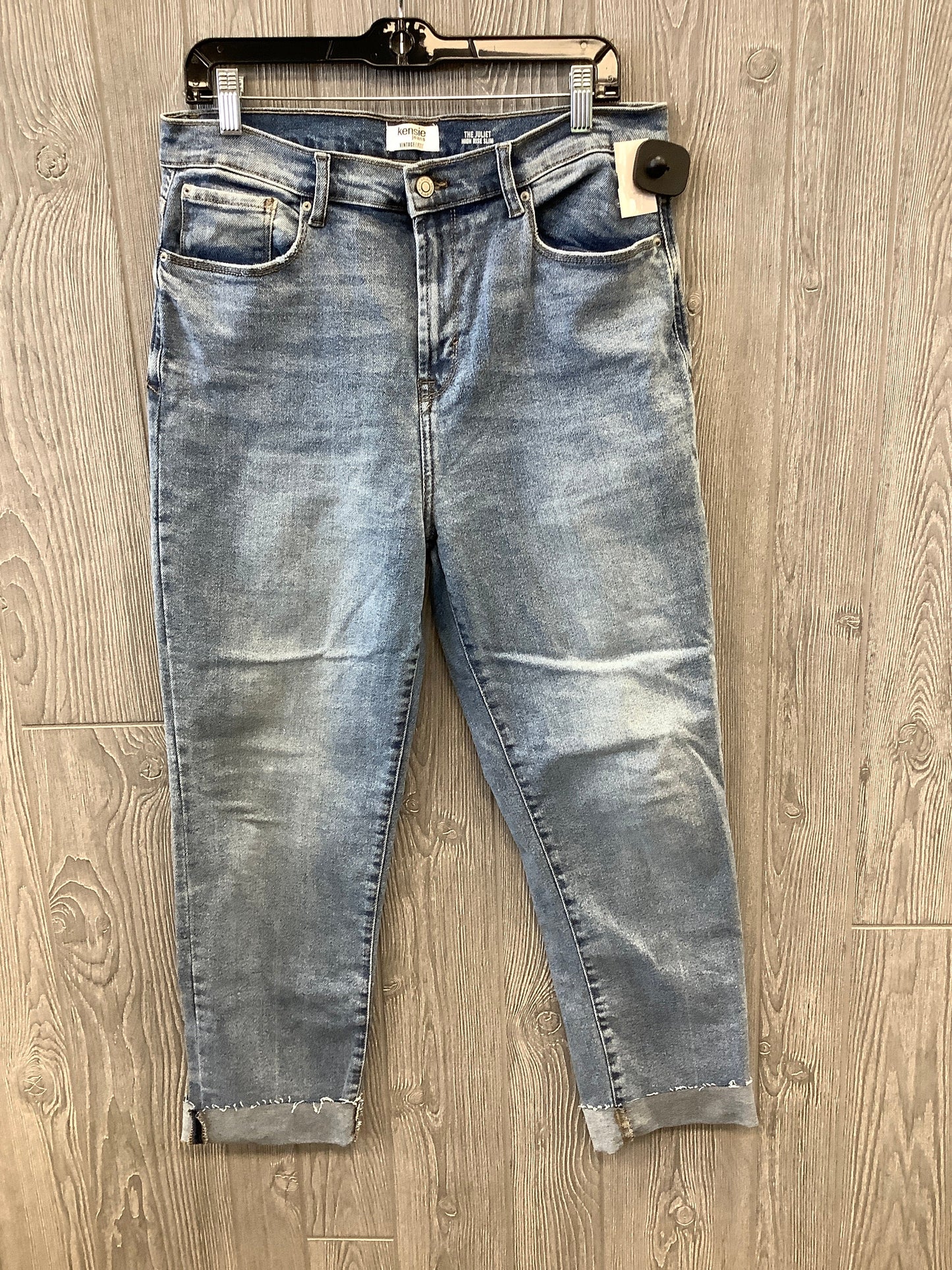Blue Denim Jeans Straight Kensie, Size 12