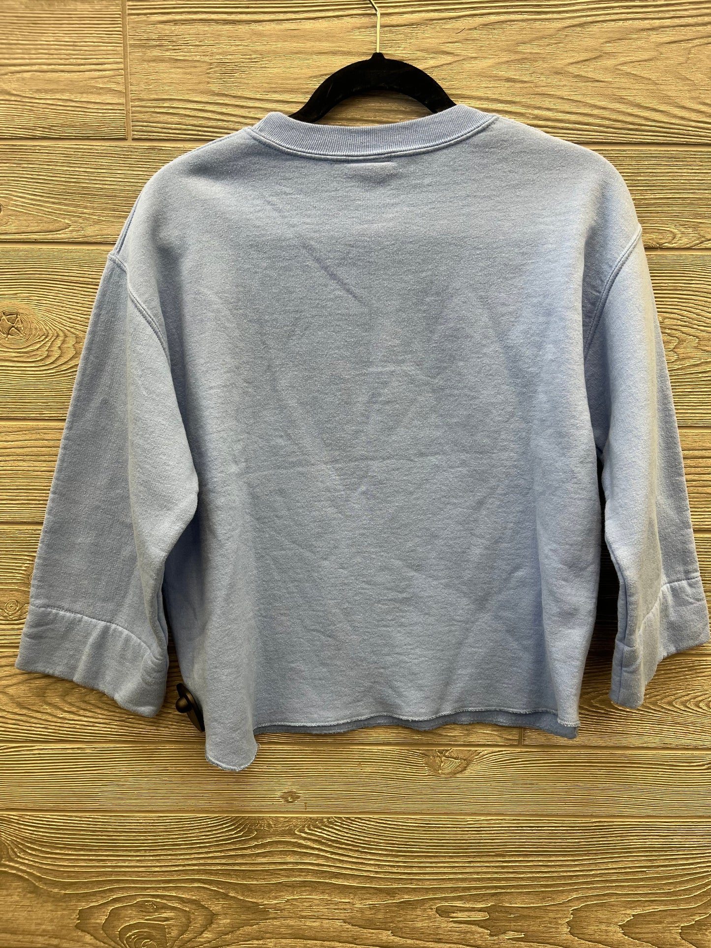 Blue Sweatshirt Crewneck Clothes Mentor, Size S
