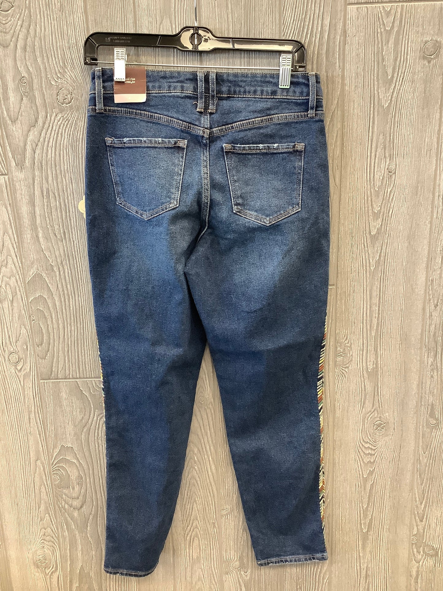 Blue Denim Jeans Straight Knox Rose, Size 2