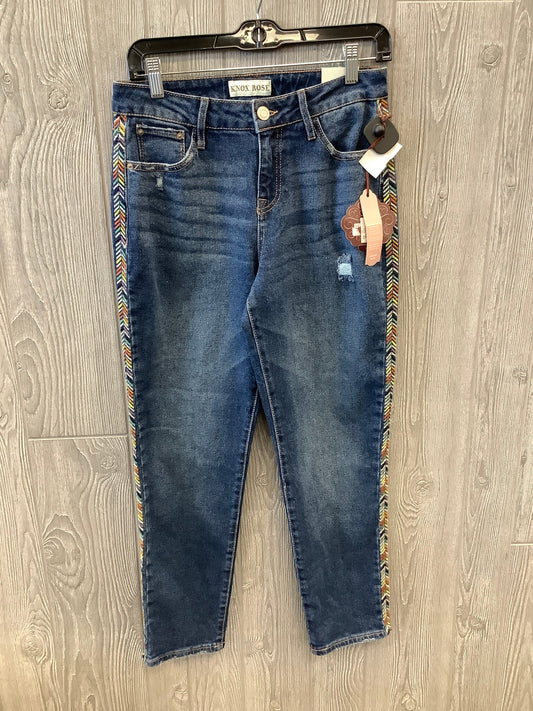 Blue Denim Jeans Straight Knox Rose, Size 2