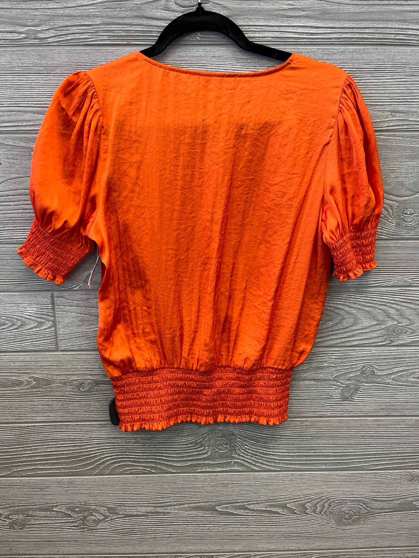 Top Short Sleeve By Philosophy In Orange, Size: S