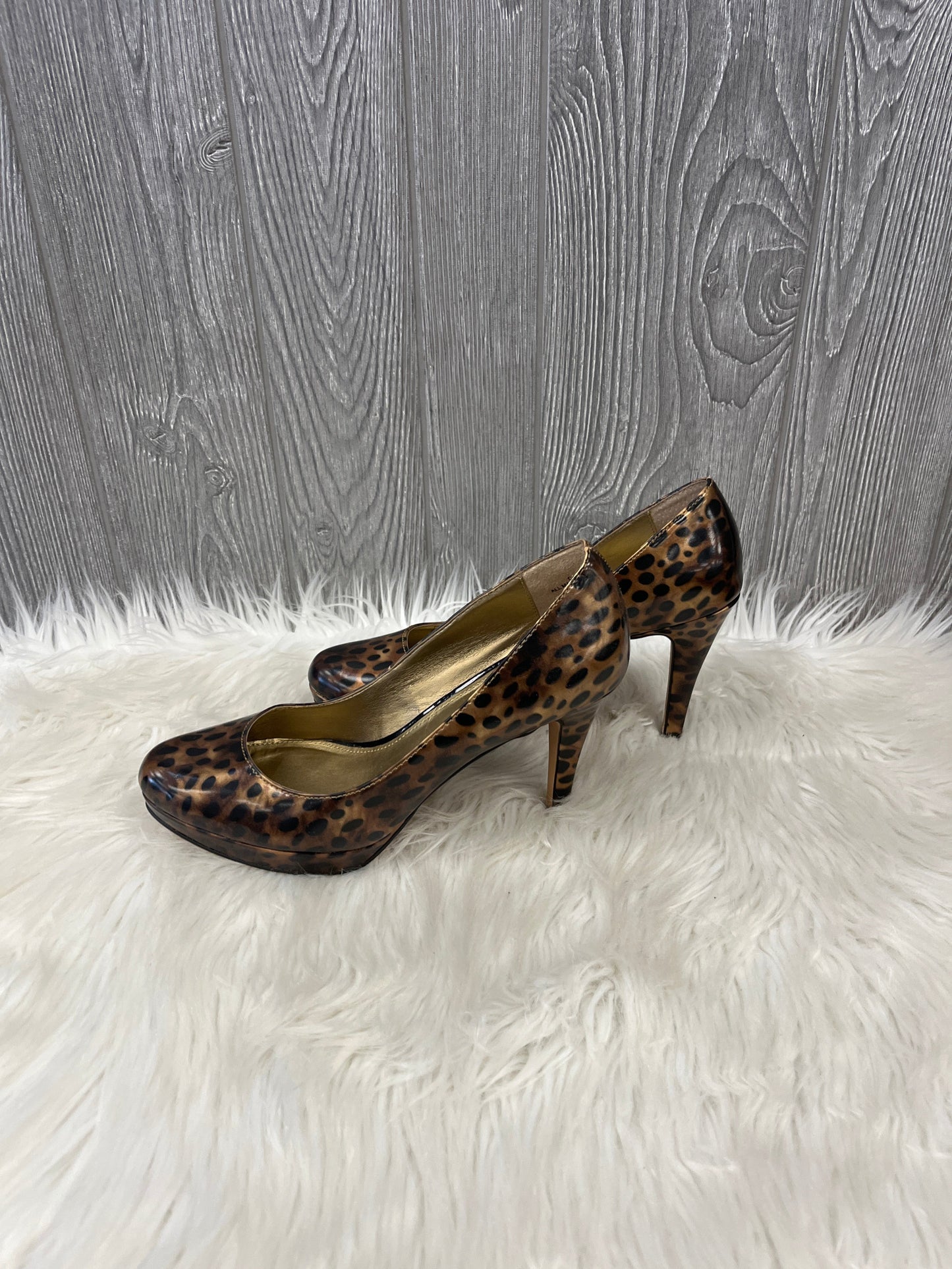 Shoes Heels Stiletto By Circa Joan And David In Animal Print, Size: 8