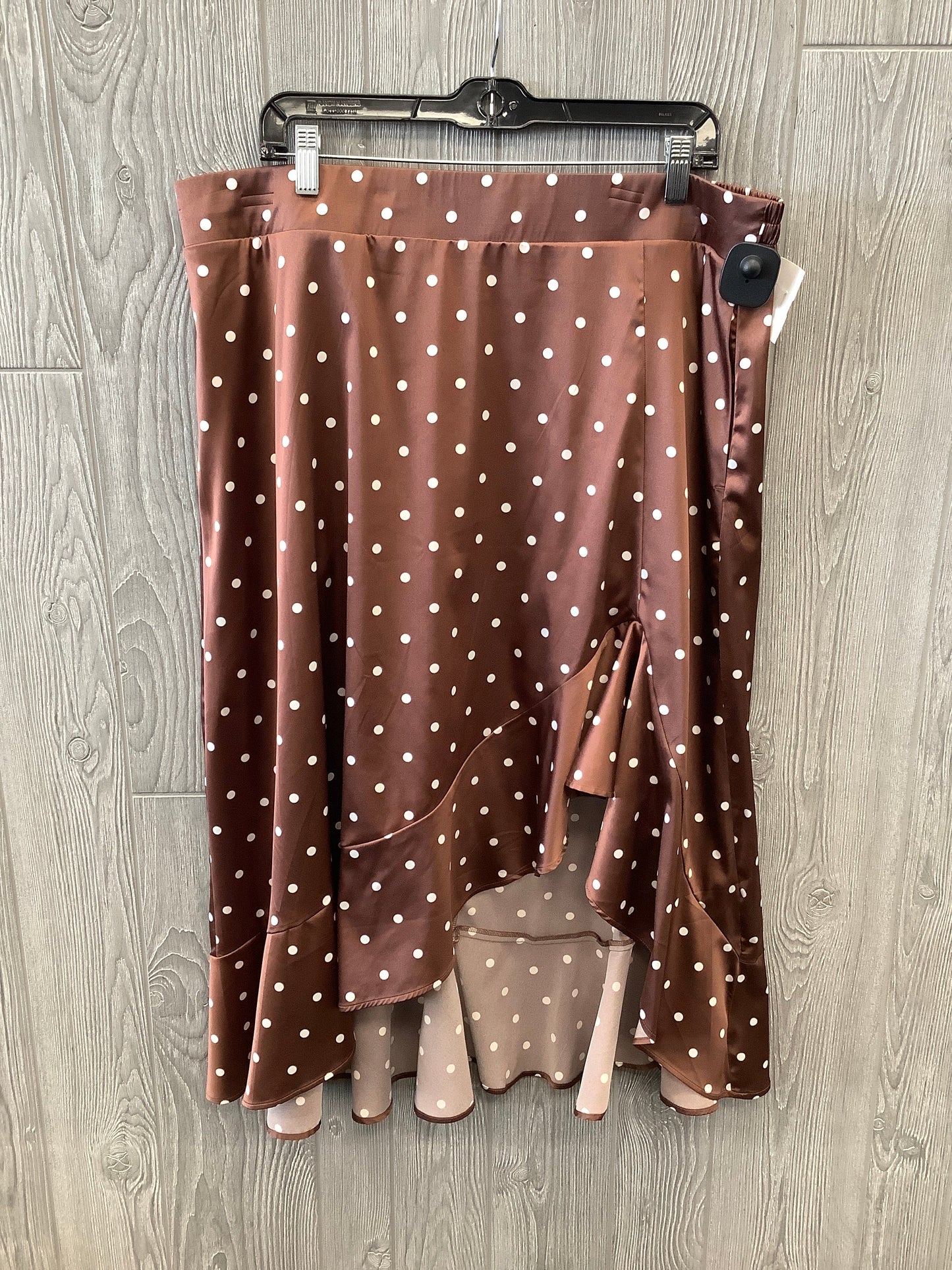 Brown Skirt Midi Torrid, Size 20