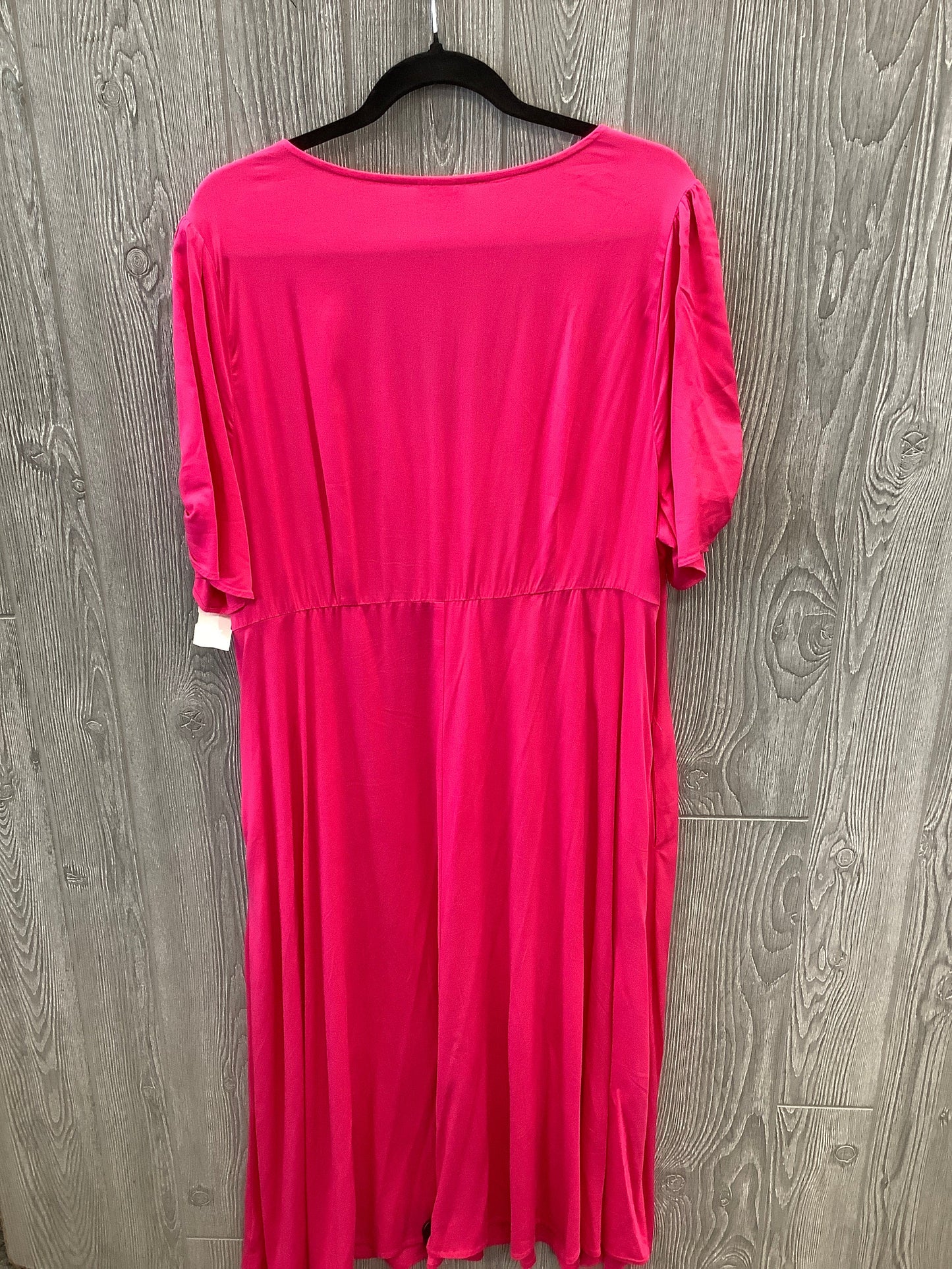 Dress Casual Maxi By Ava & Viv In Pink, Size: 1x