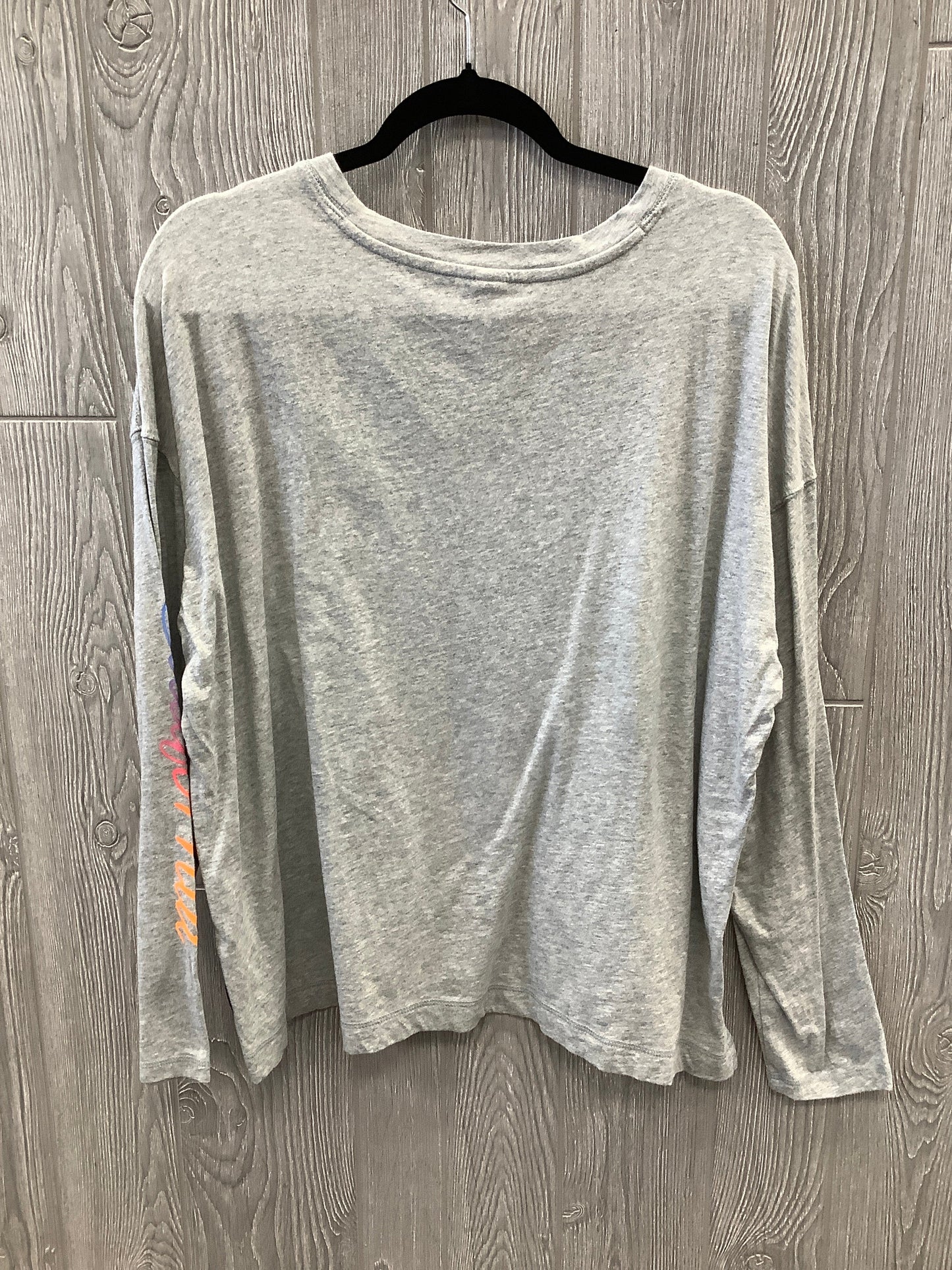 Grey Top Long Sleeve Old Navy, Size Xl