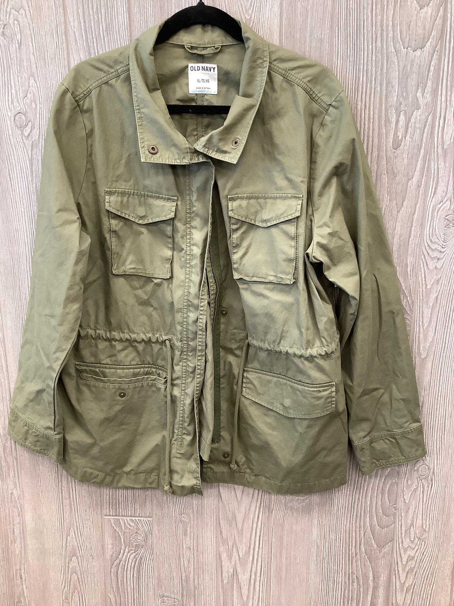 Green Jacket Utility Old Navy, Size Xl