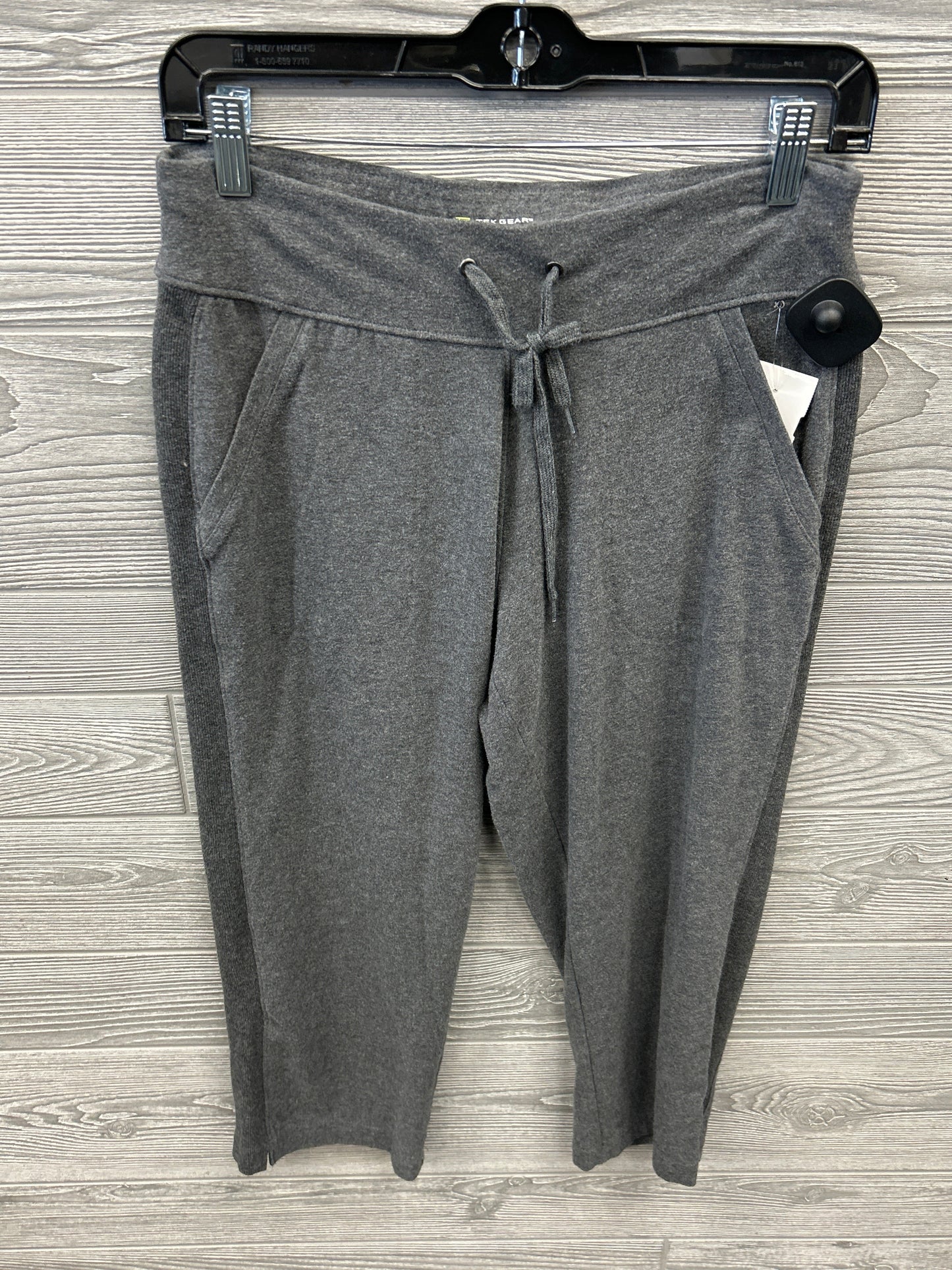 Athletic Capris By Tek Gear In Grey, Size: S