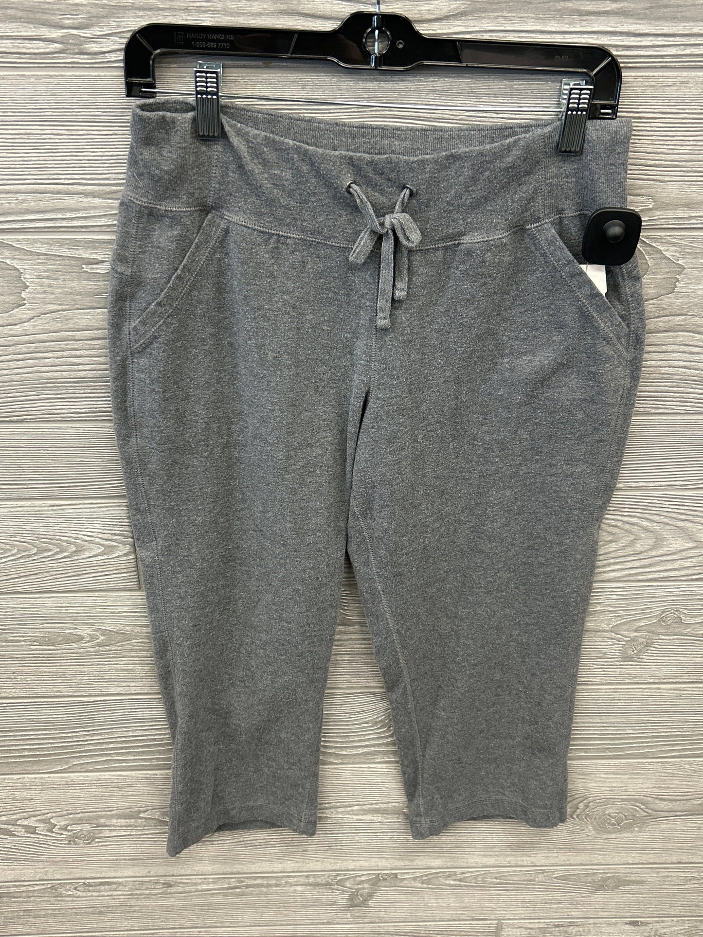 Athletic Capris By Tek Gear In Grey, Size: S