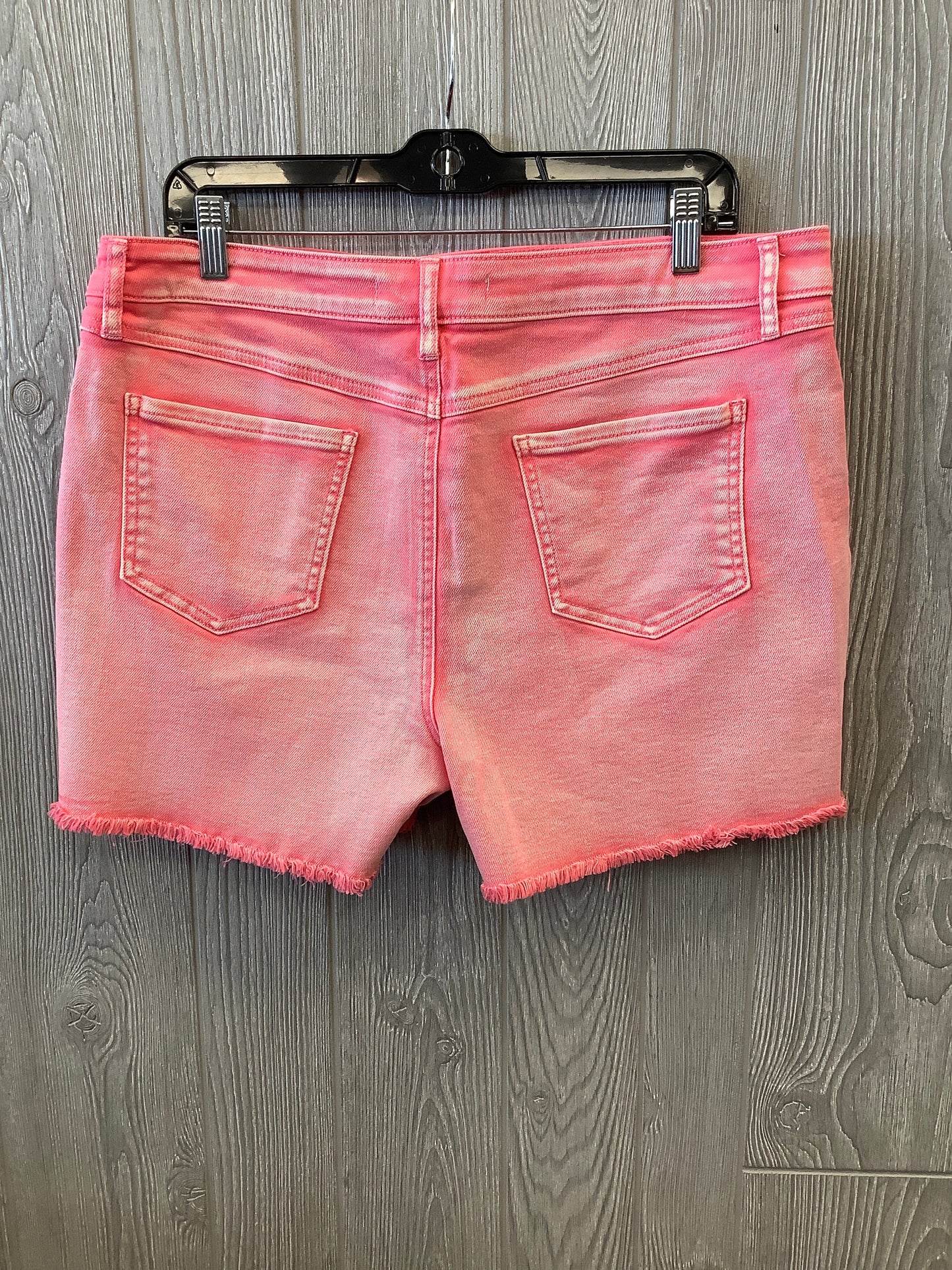 Shorts By Cato In Pink, Size: 16