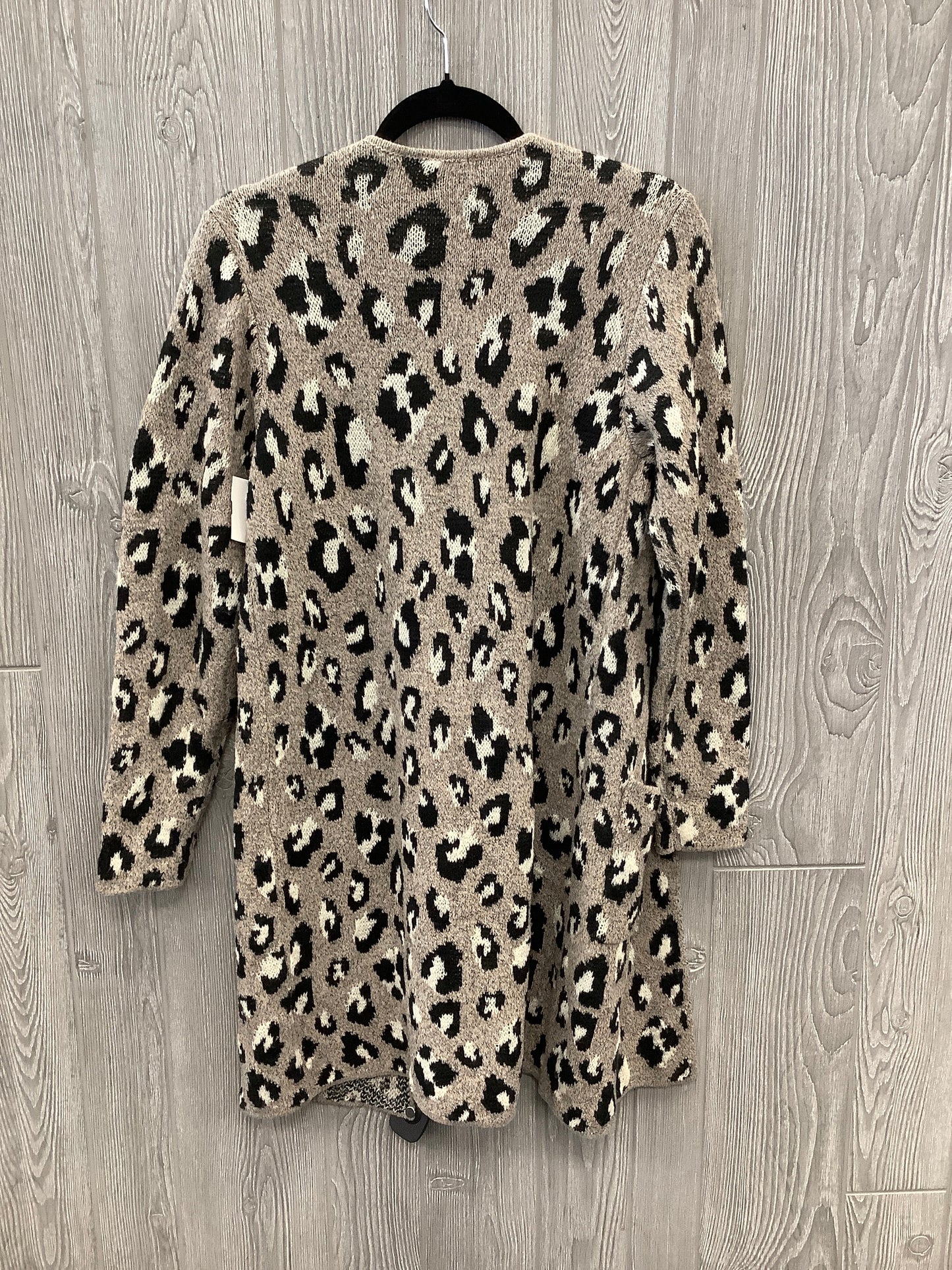 Cardigan By Nine West In Animal Print, Size: S