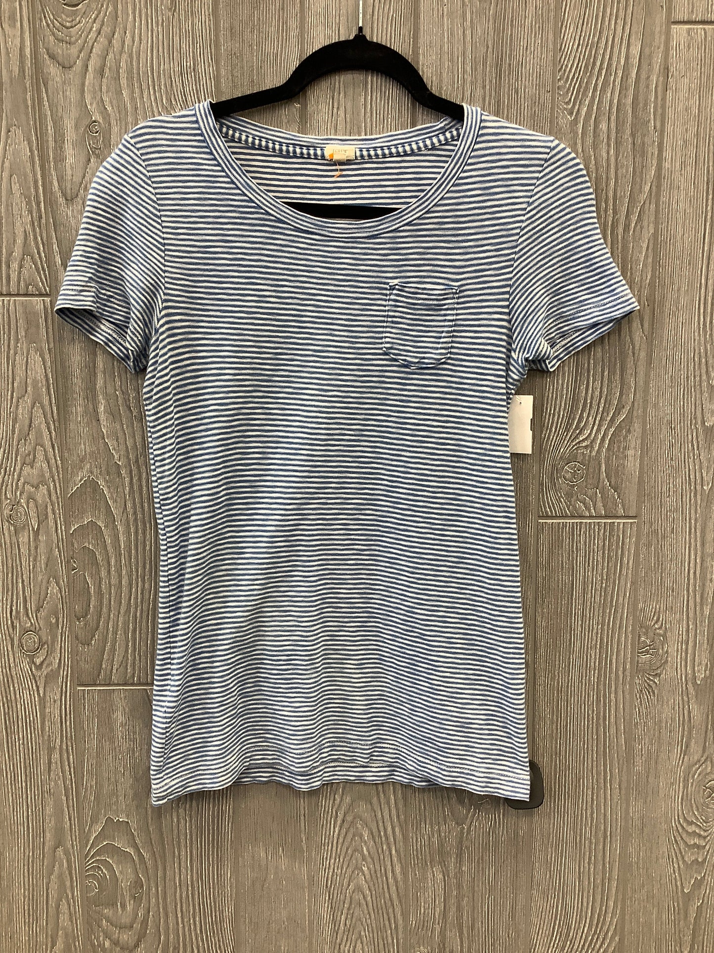 Top Short Sleeve By J. Crew In Blue, Size: S