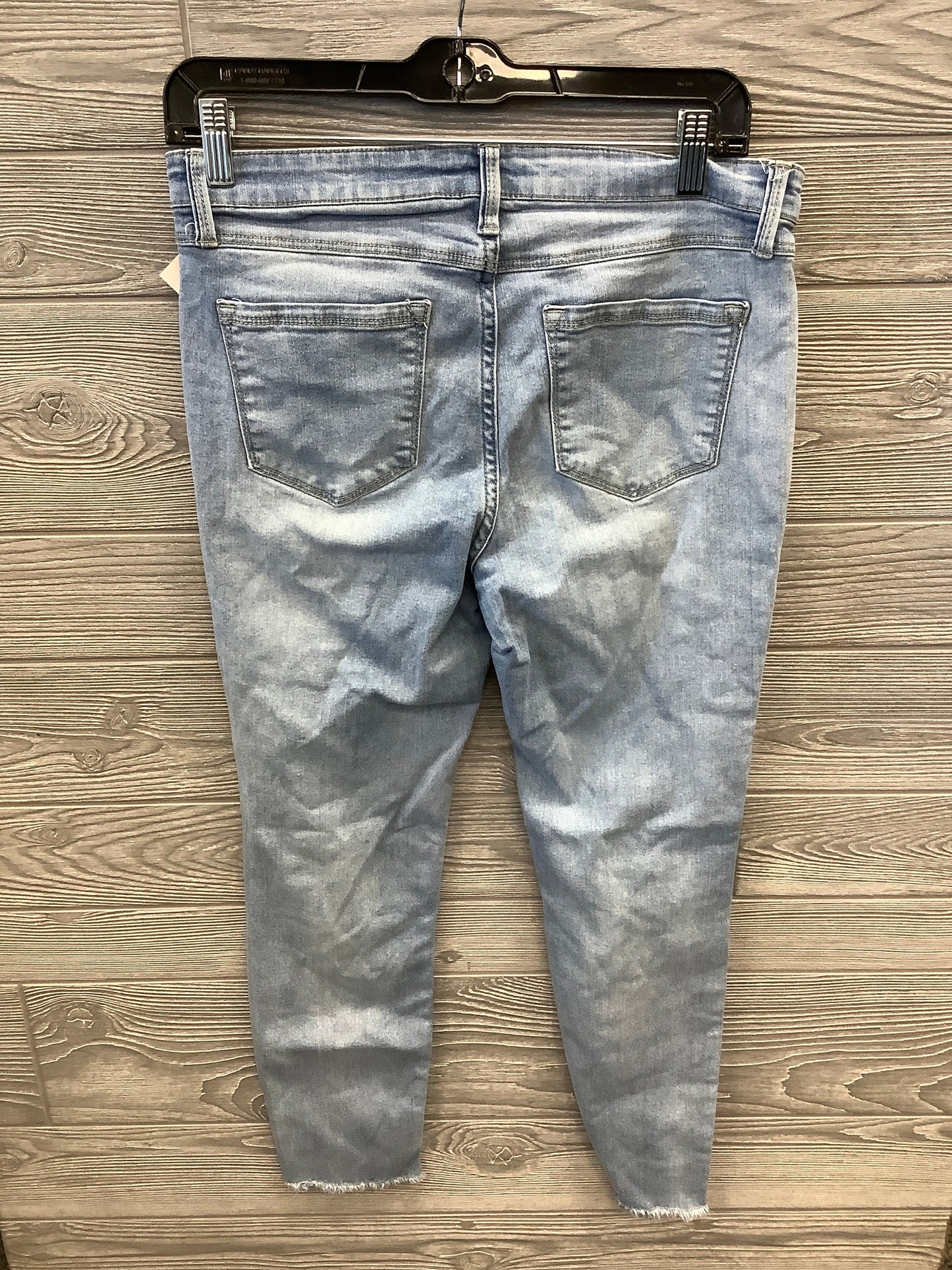 Jeans Skinny By Buffalo David Bitton In Blue Denim, Size: 8