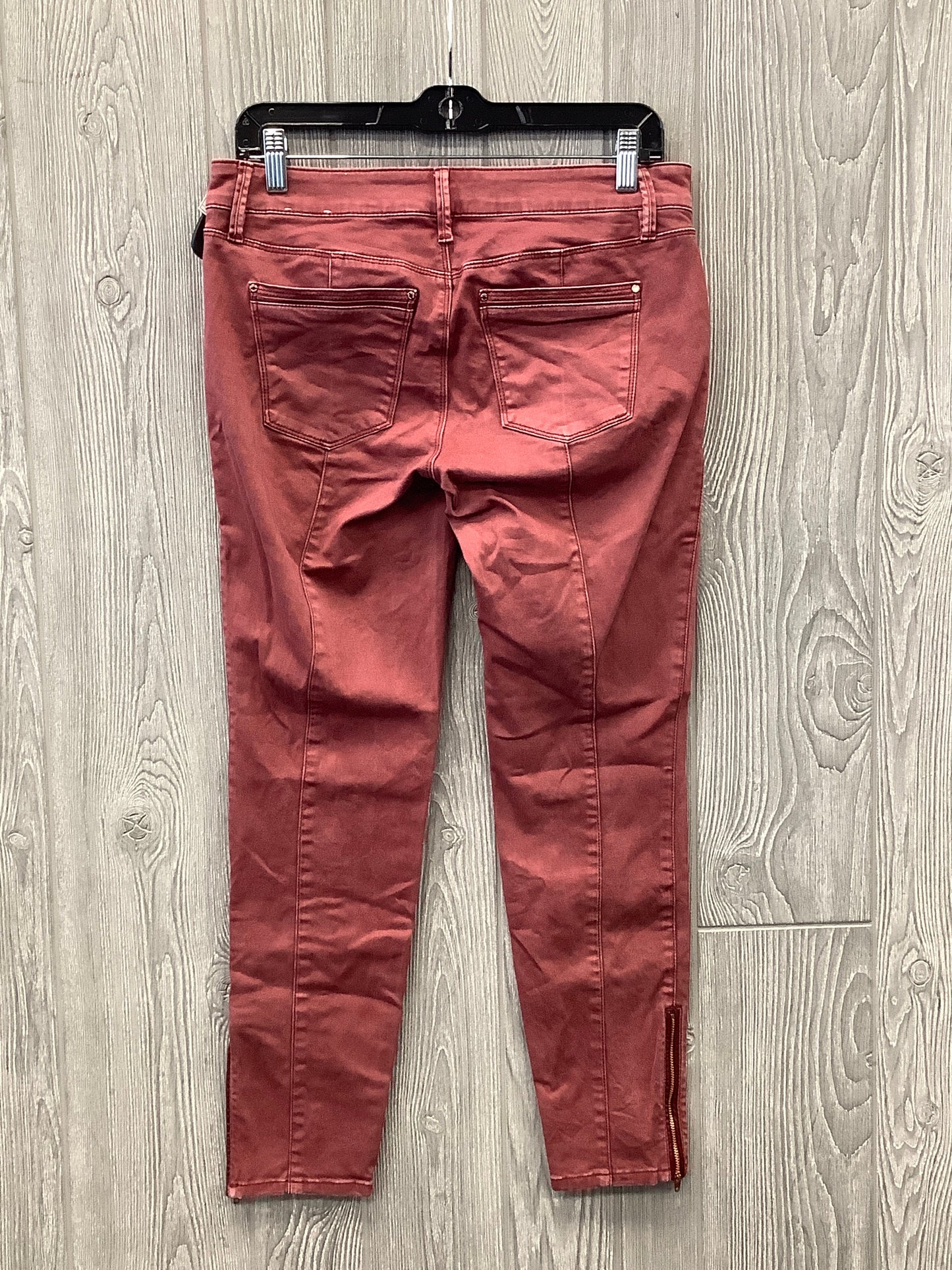 Jeans Jeggings By White House Black Market In Red, Size: 4