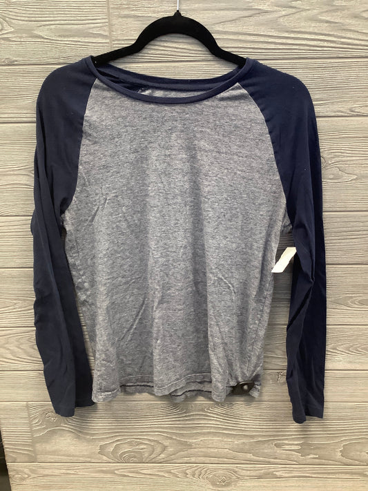 Top Long Sleeve By Old Navy In Blue, Size: S