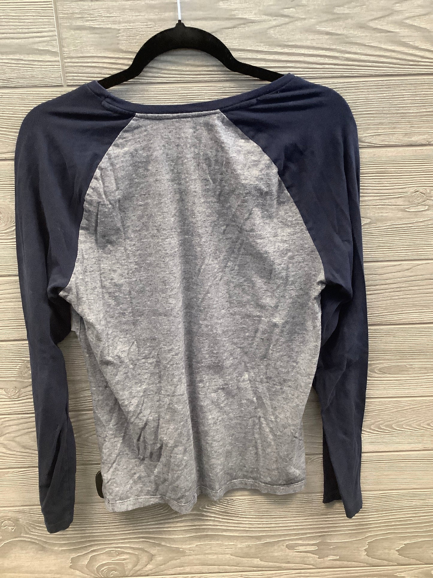 Top Long Sleeve By Old Navy In Blue, Size: S