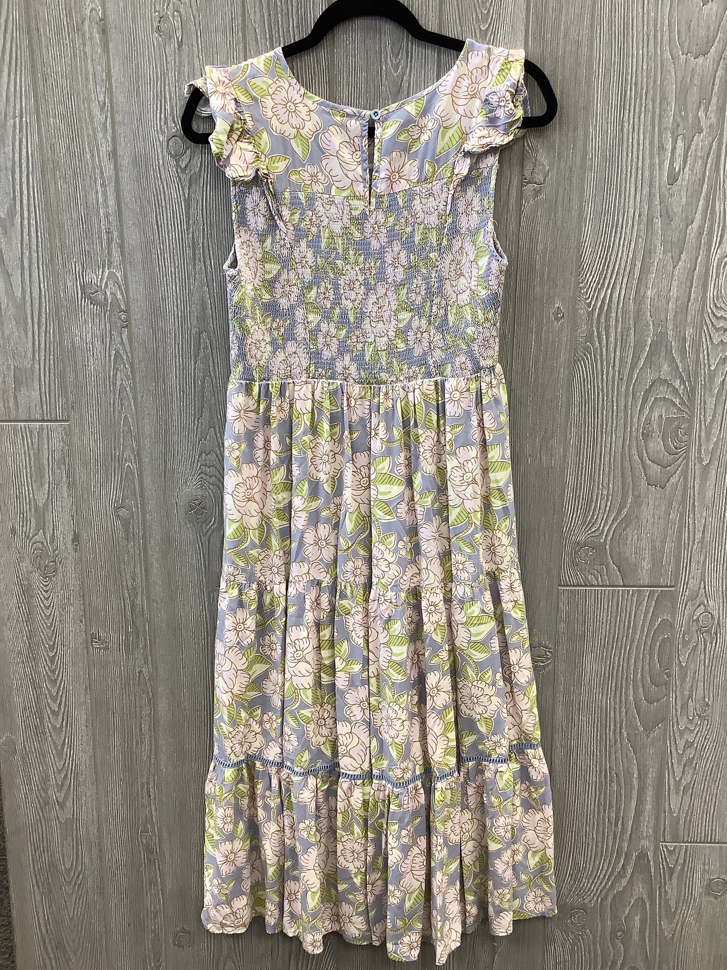 Dress Casual Midi By Matilda Jane In Multi-colored, Size: L