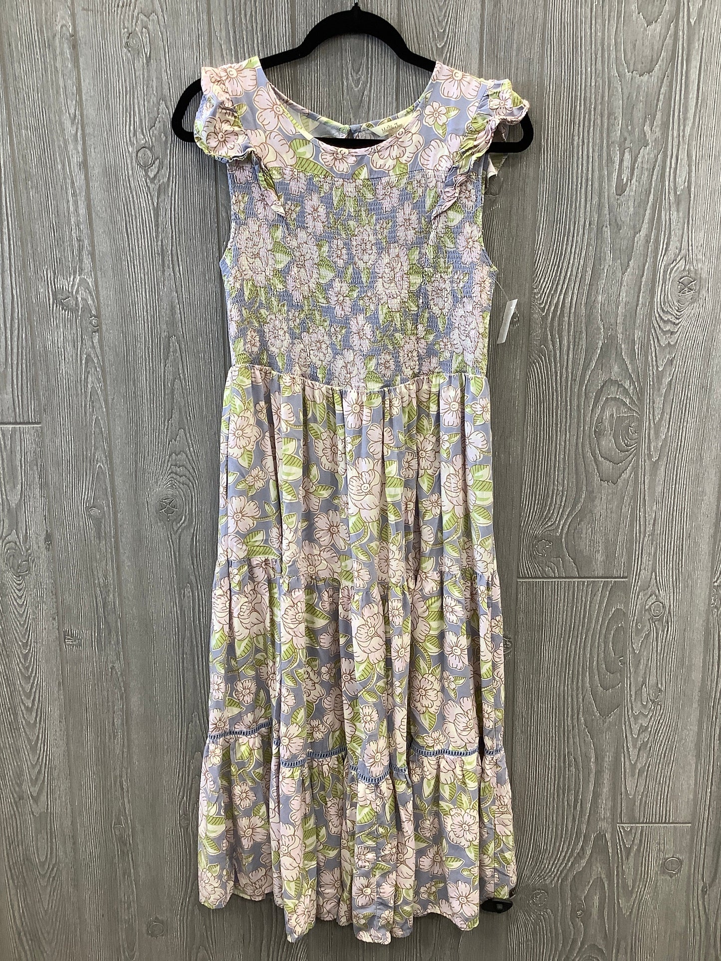 Dress Casual Midi By Matilda Jane In Multi-colored, Size: L