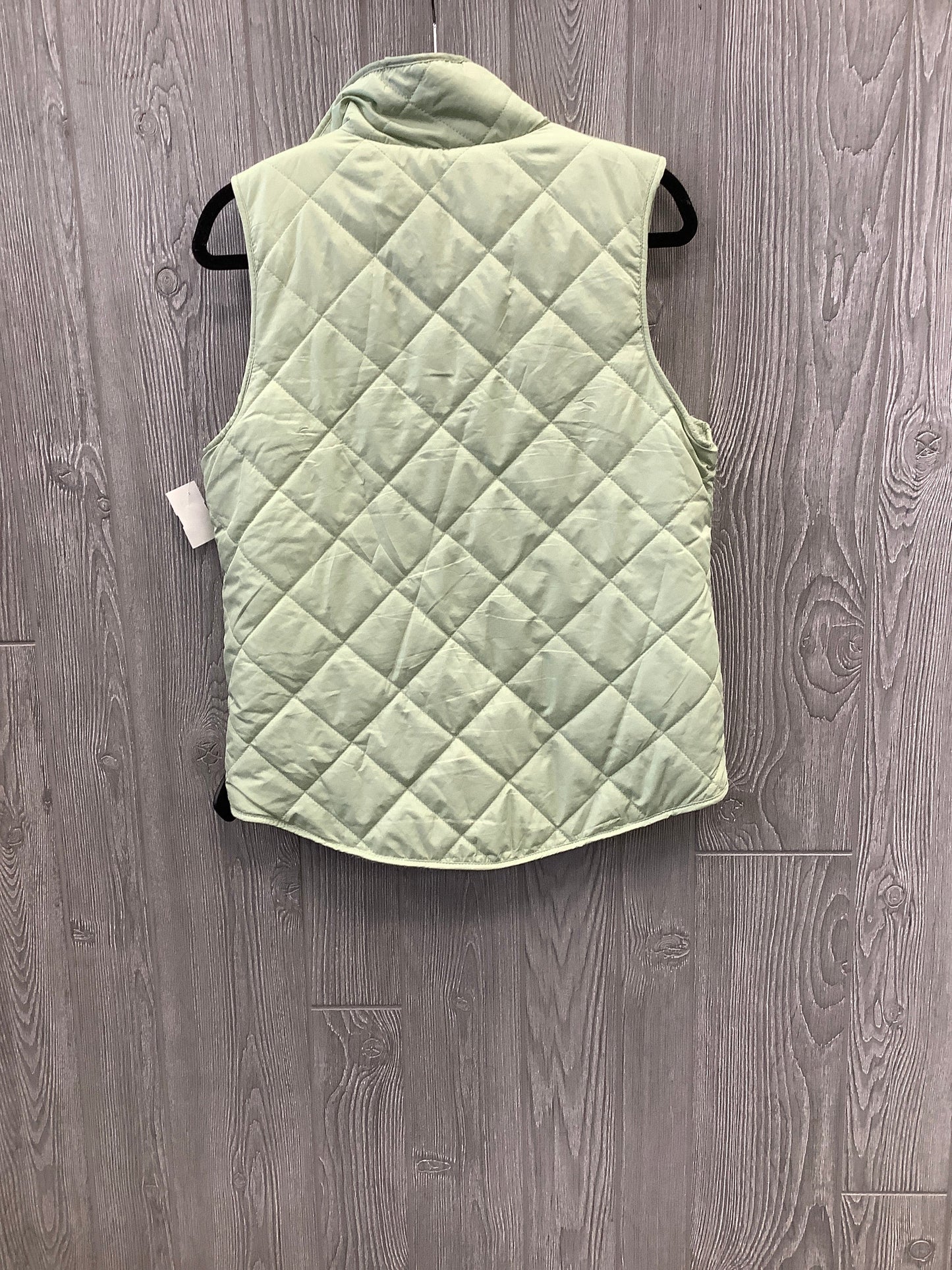 Vest Puffer & Quilted By Clothes Mentor In Green, Size: S