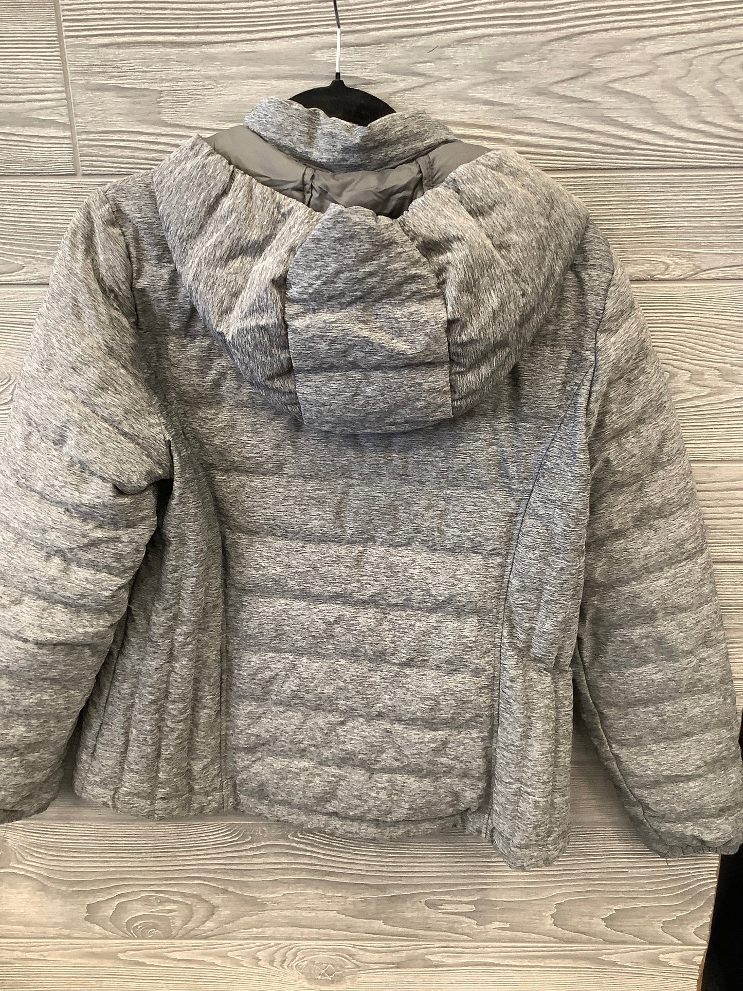 Coat Puffer & Quilted By Clothes Mentor In Grey, Size: L