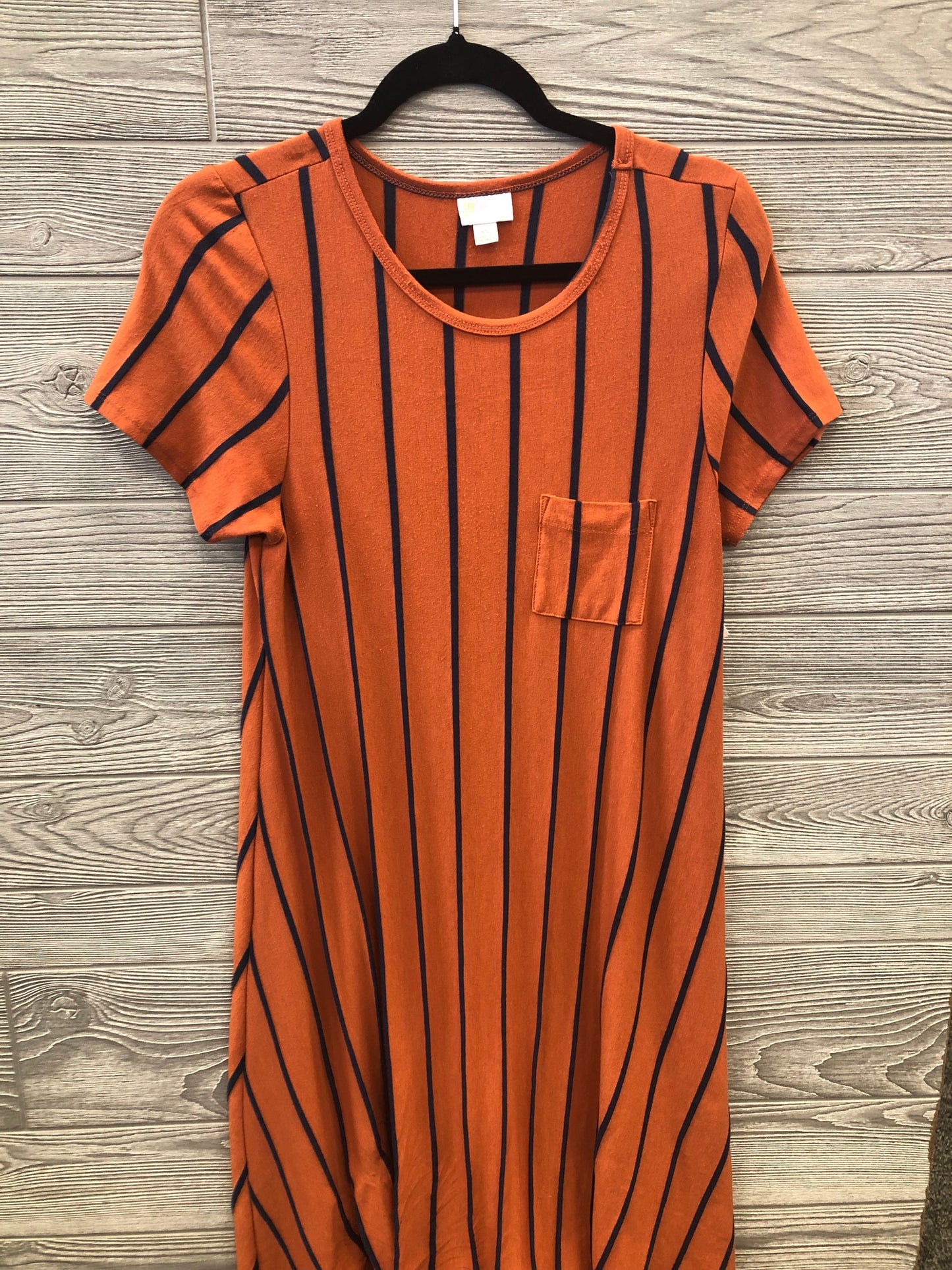 Dress Casual Midi By Lularoe In Orange, Size: Xs