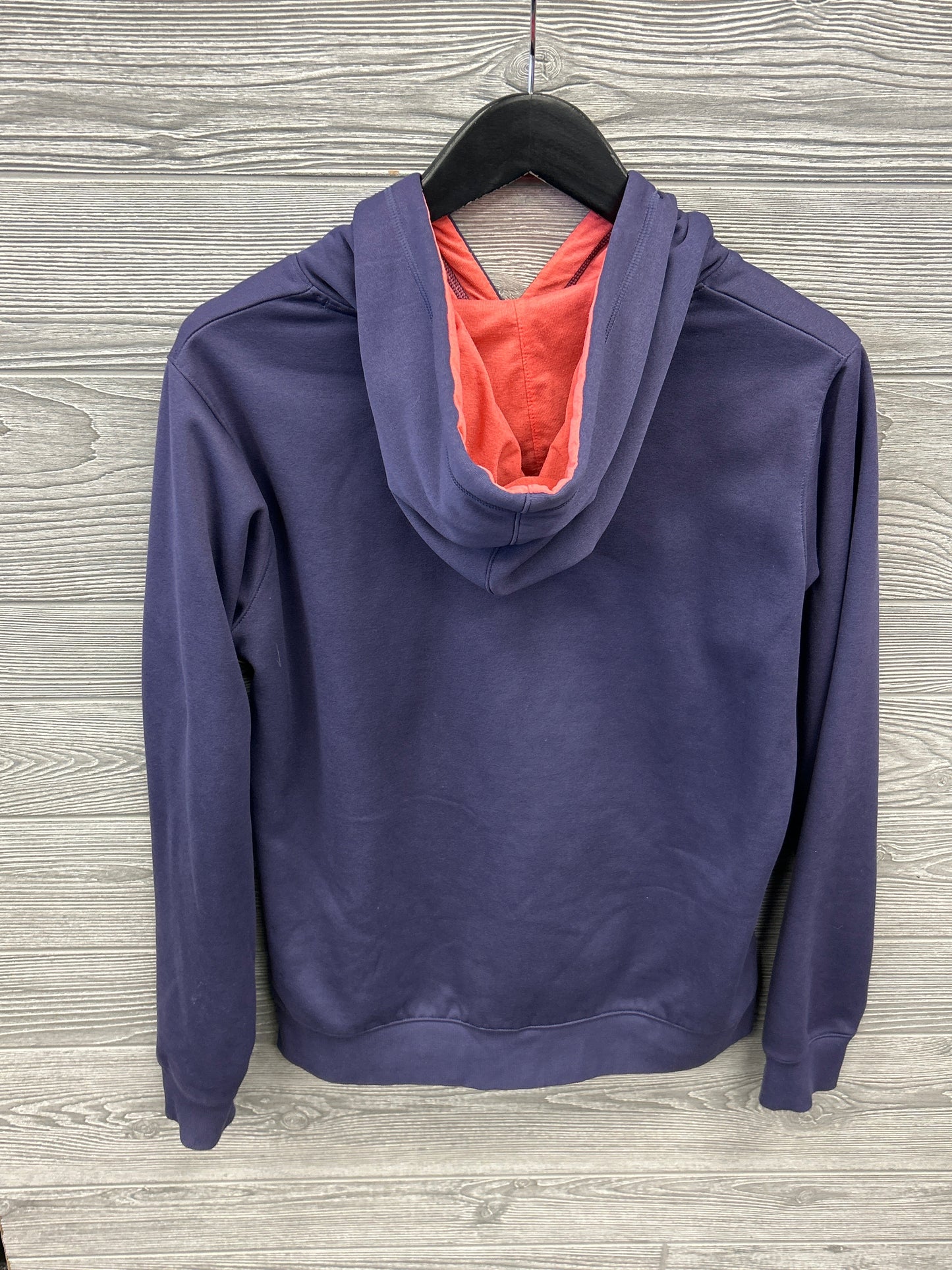 Athletic Sweatshirt Hoodie By Under Armour In Purple, Size: M