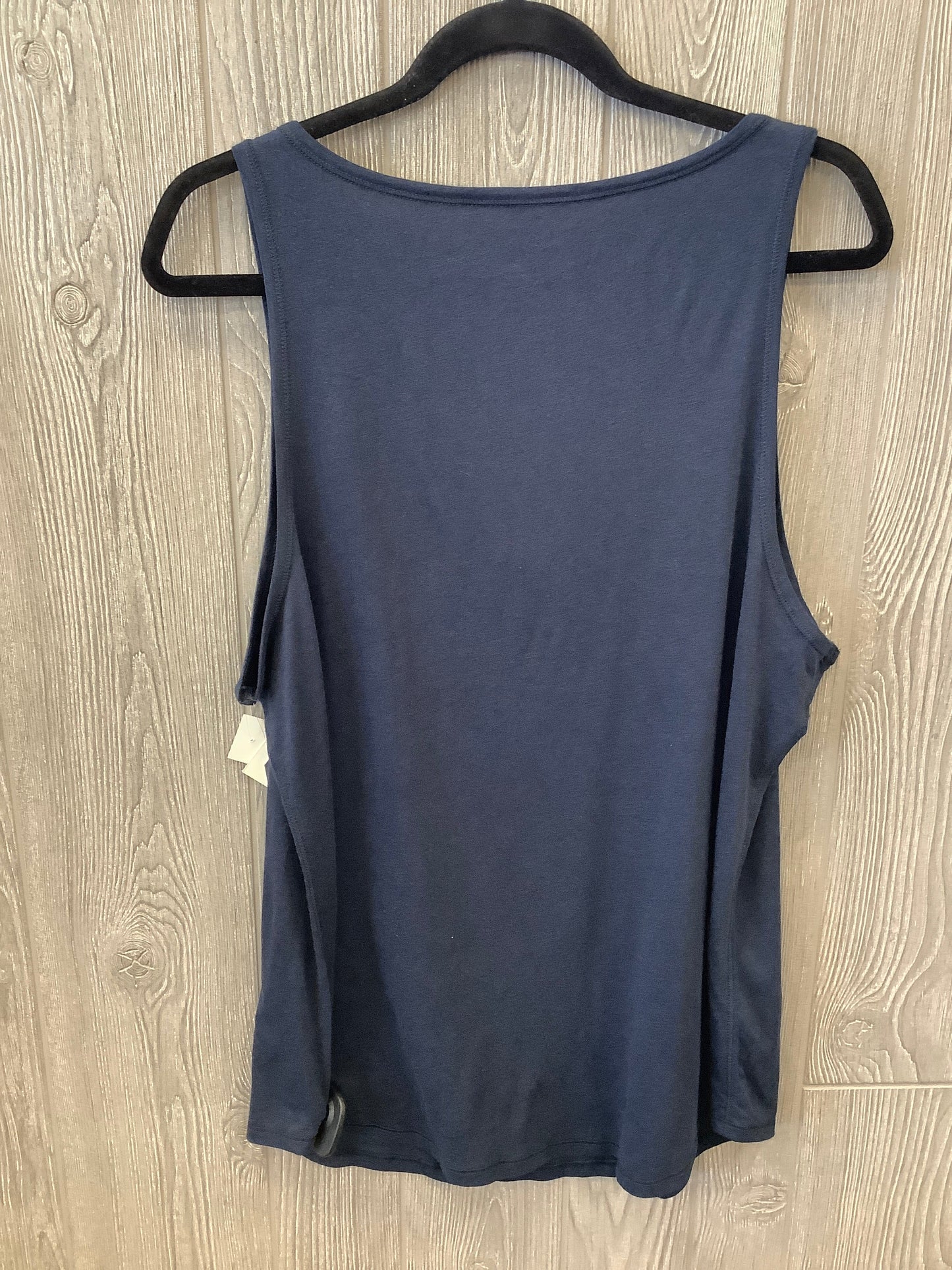 Tank Top By Nautica In Blue, Size: Xl