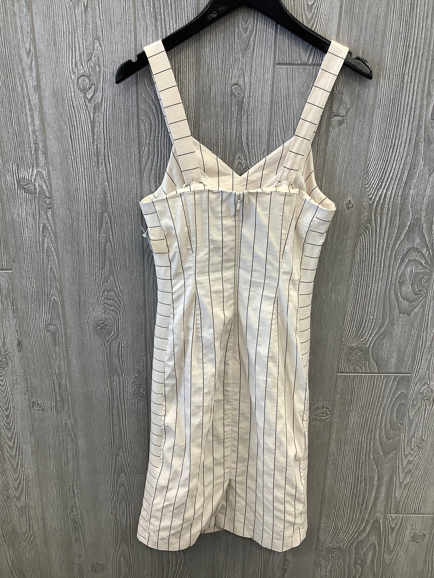 Dress Casual Midi By Banana Republic In Beige, Size: S